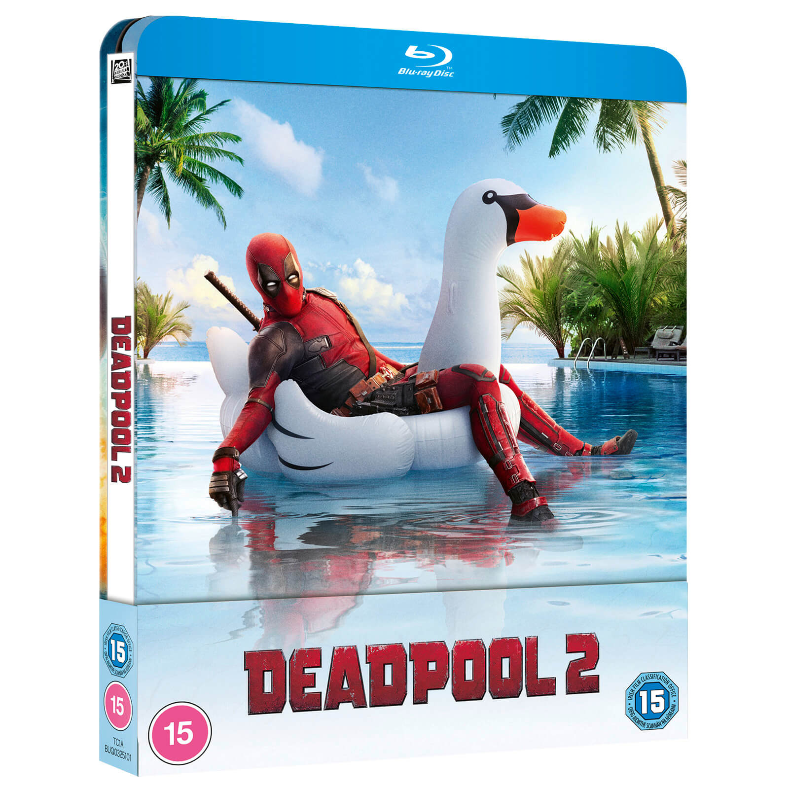 Marvel Deadpool 2 - Blu-ray Coffret Lenticulaire Exclusivite Zavvi