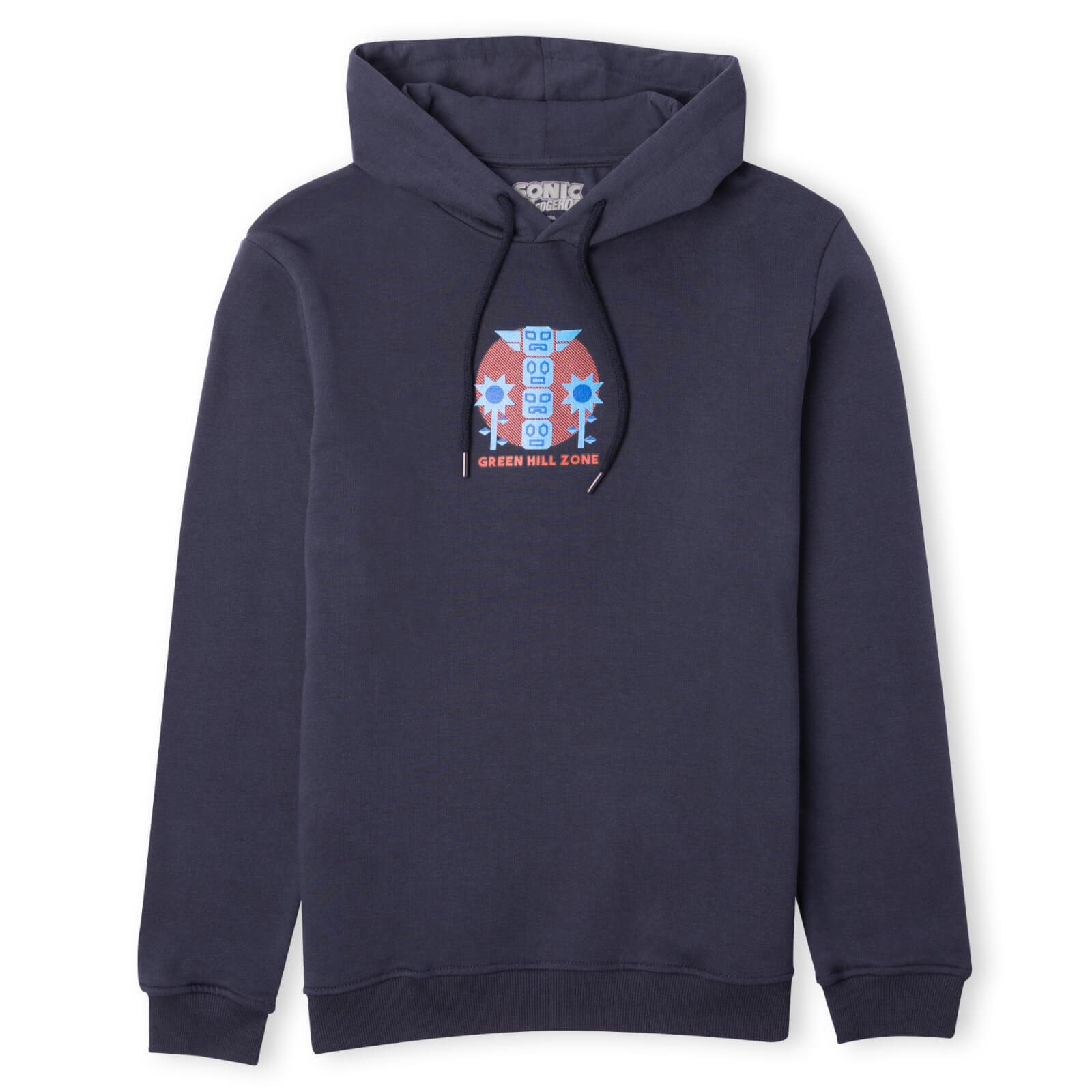 

Sonic The Hedgehog Green Hill Zone Hoodie - Navy - M