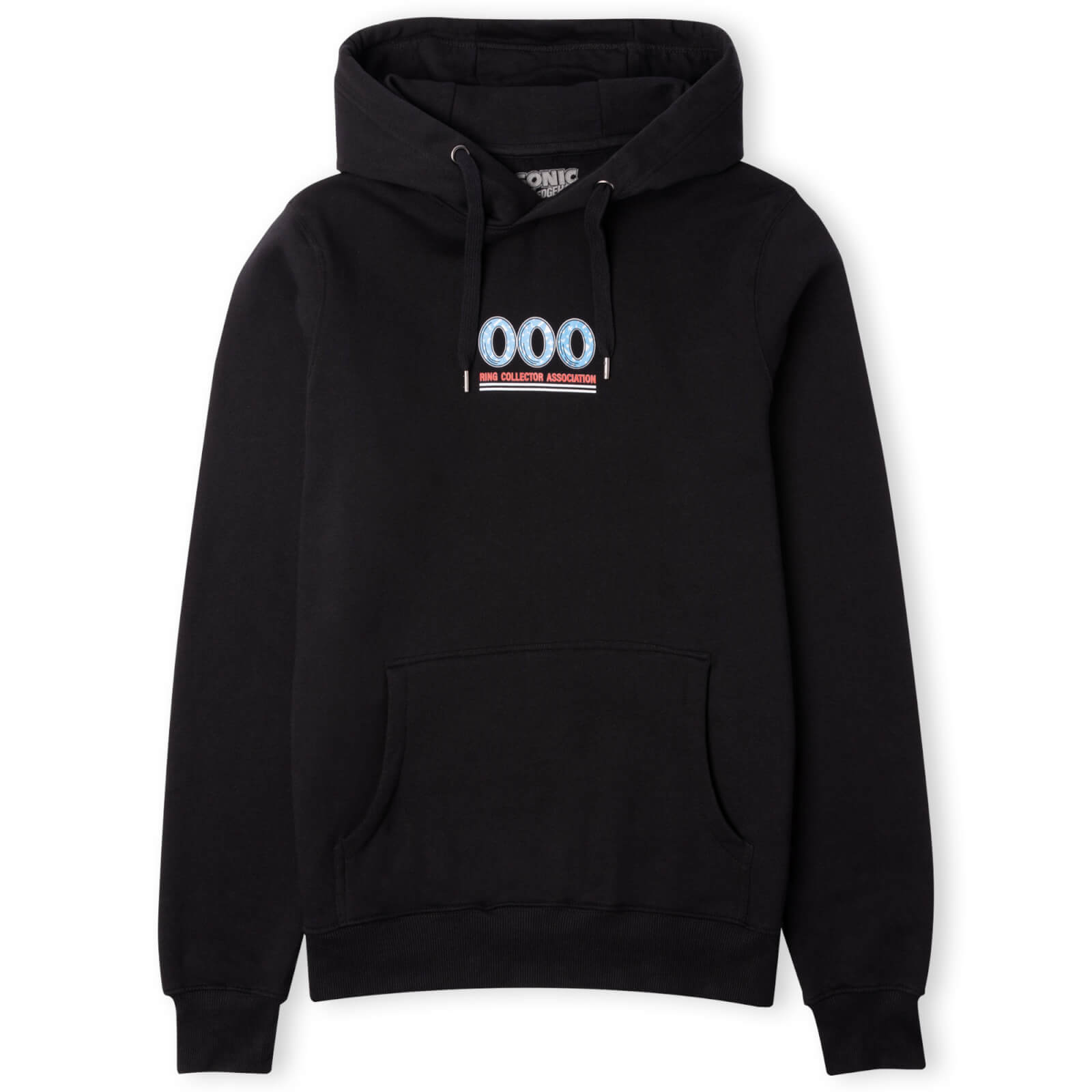

Sonic The Hedgehog Ring Collector Association Hoodie - Black - XL
