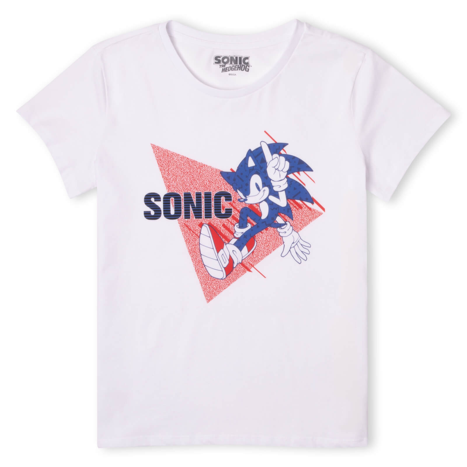 

Sonic The Hedgehog Sonic Women's T-Shirt - White - M