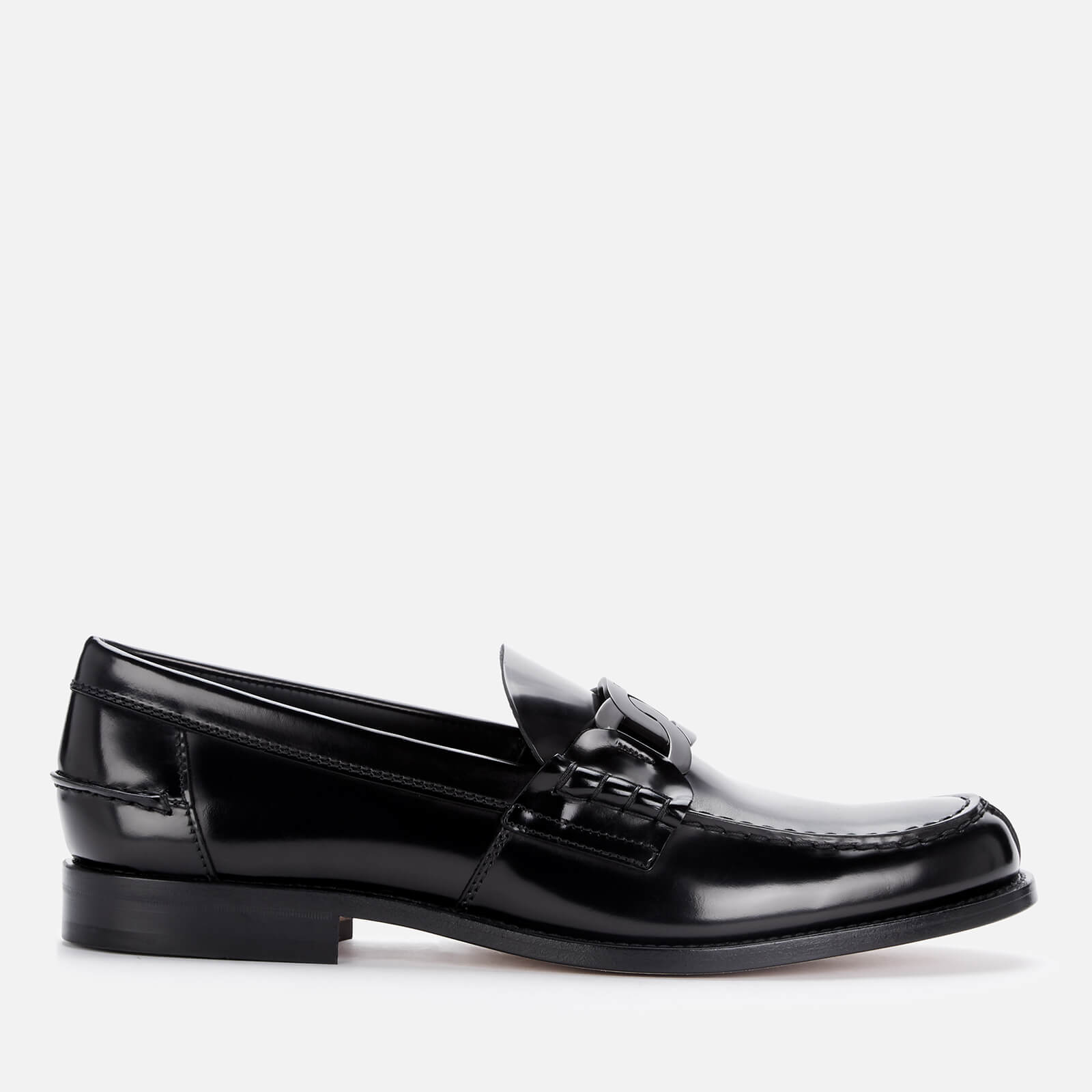 Tod's Men's Kate Leather Loafers - Black - UK 9