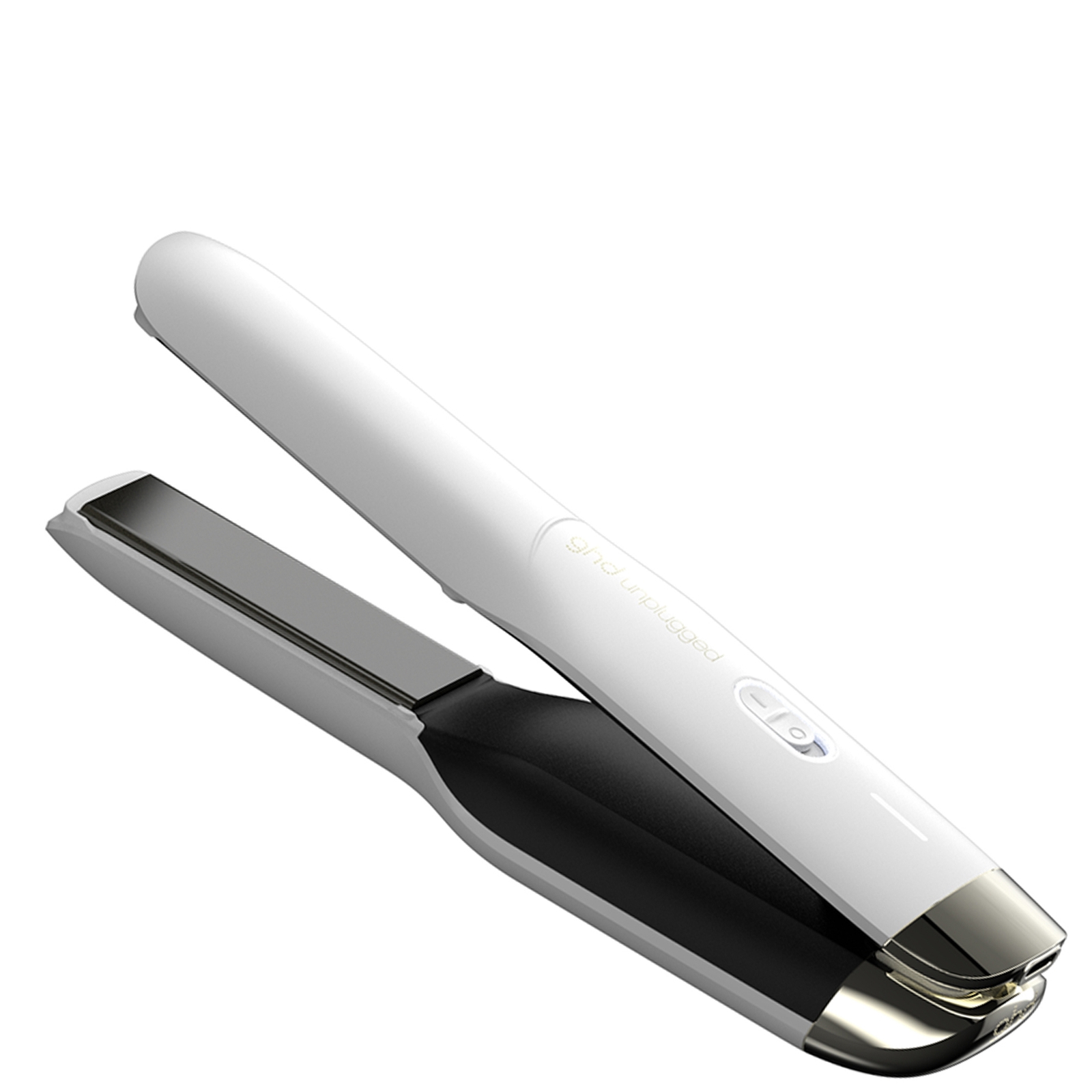 Image of ghd Unplugged Cordless Hair Styler Cordless Flat Iron - White