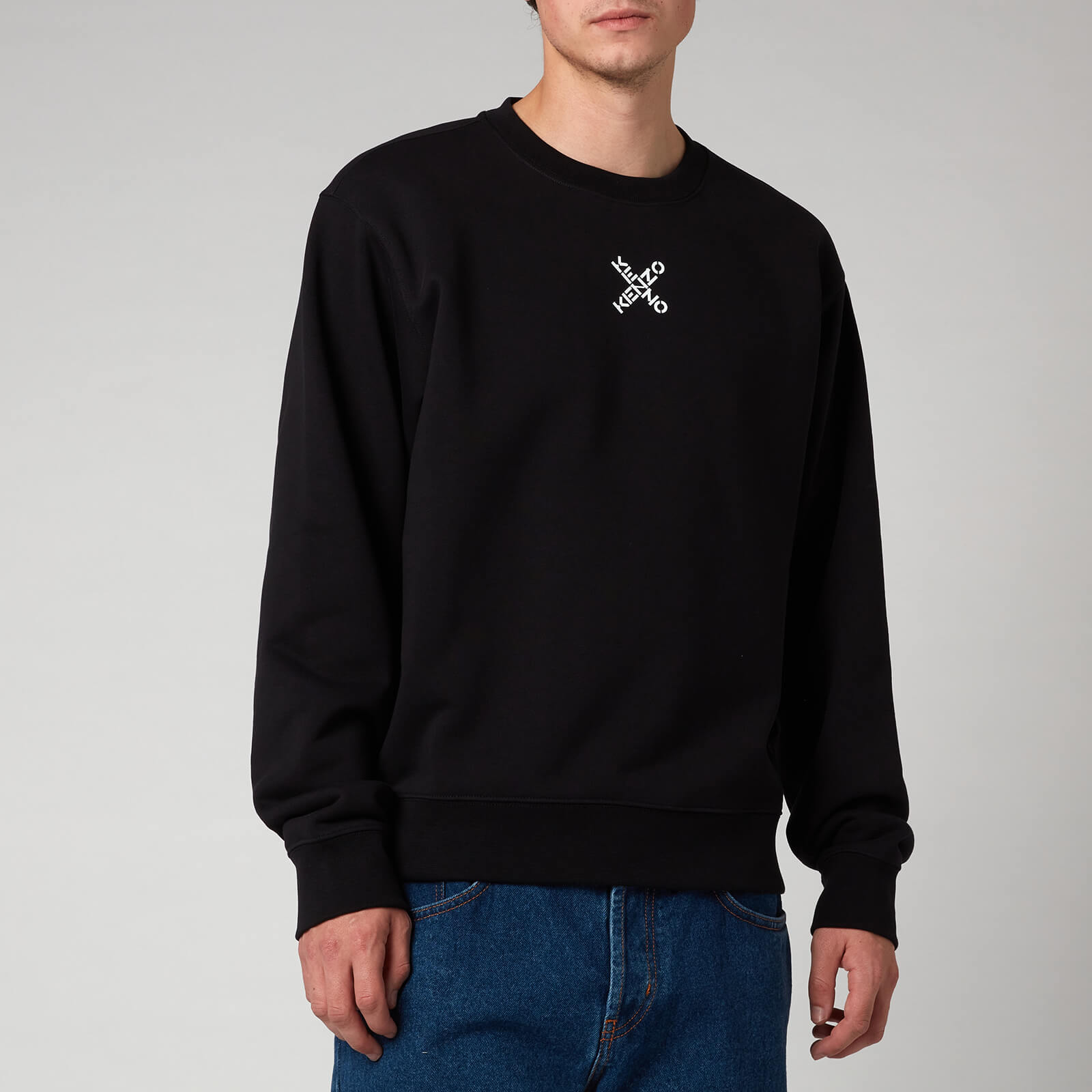 KENZO Men's Sport Classic Sweatshirt - Black - XS