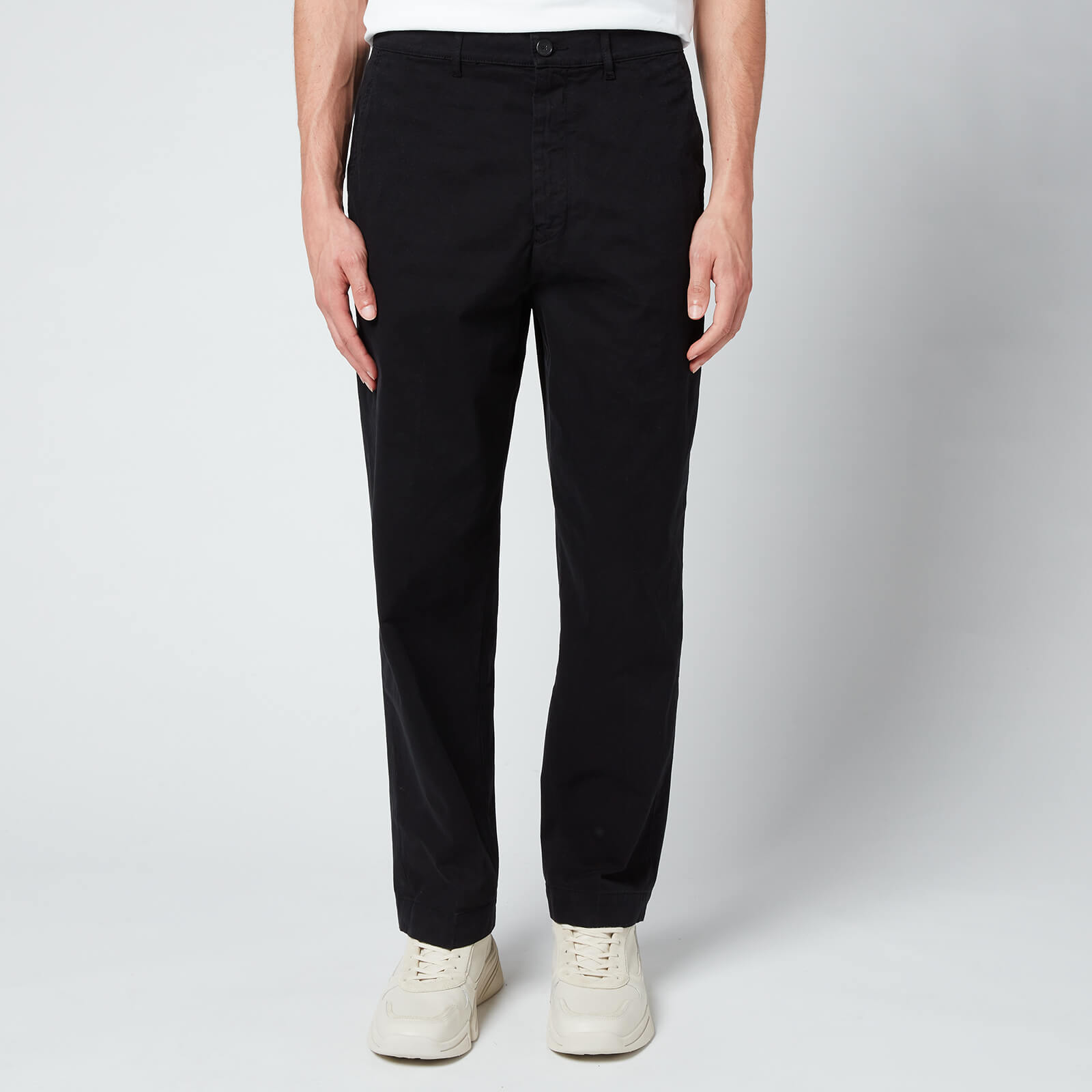 KENZO Men's Tapered Cropped Trousers - Black - 38/S