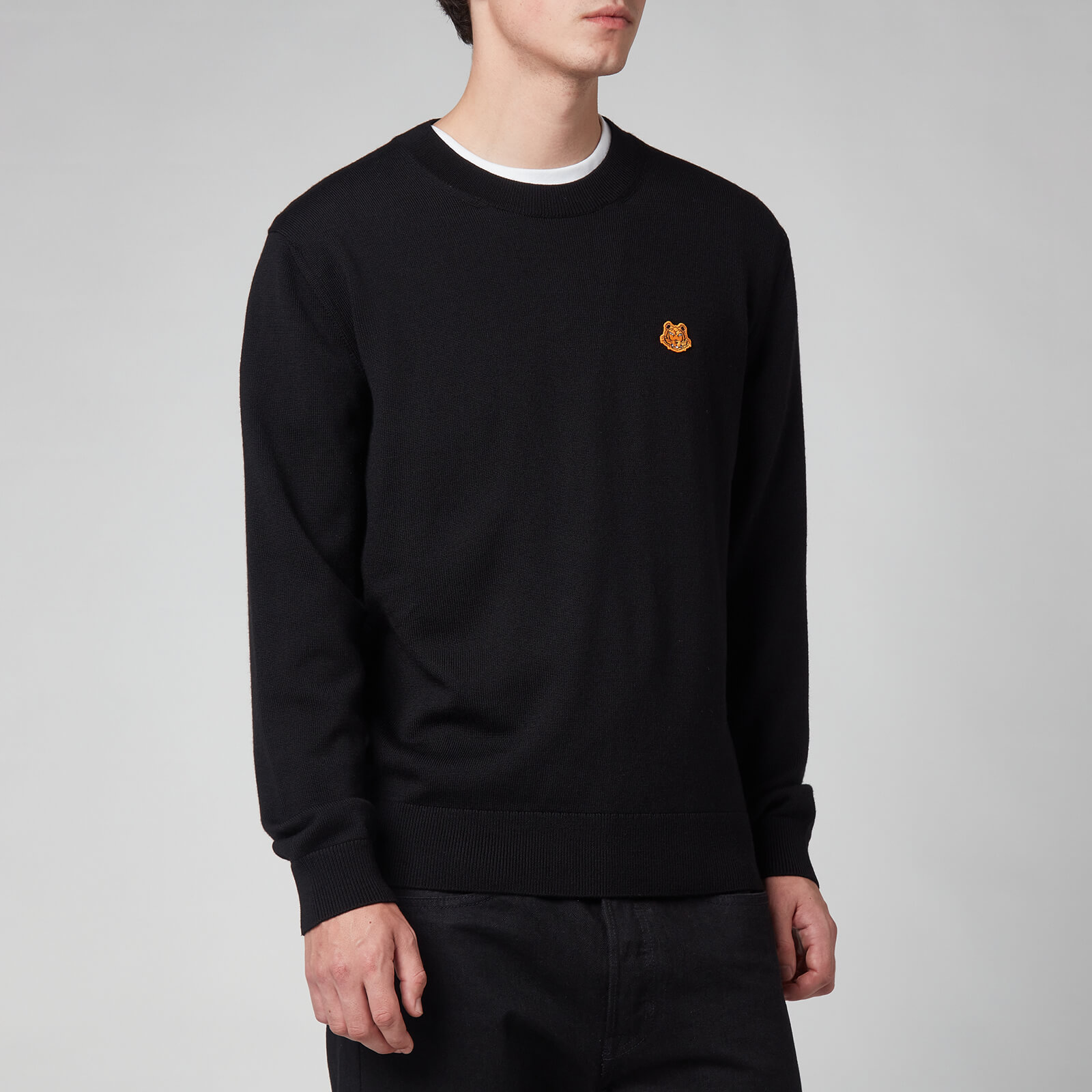 KENZO Men's Tiger Crest Classic Jumper - Black - XS