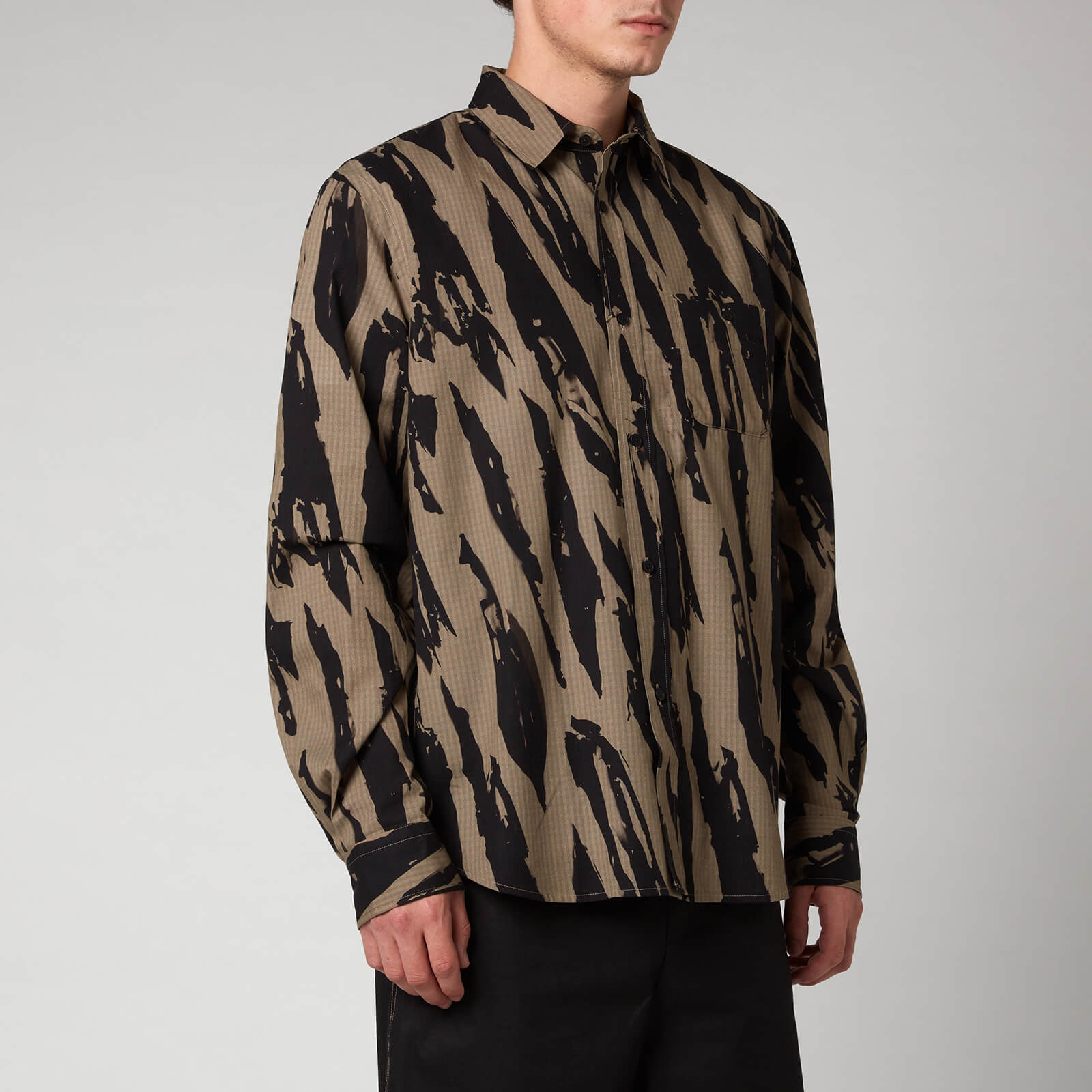 KENZO Men's Printed Casual Shirt - Bronze - 42/17