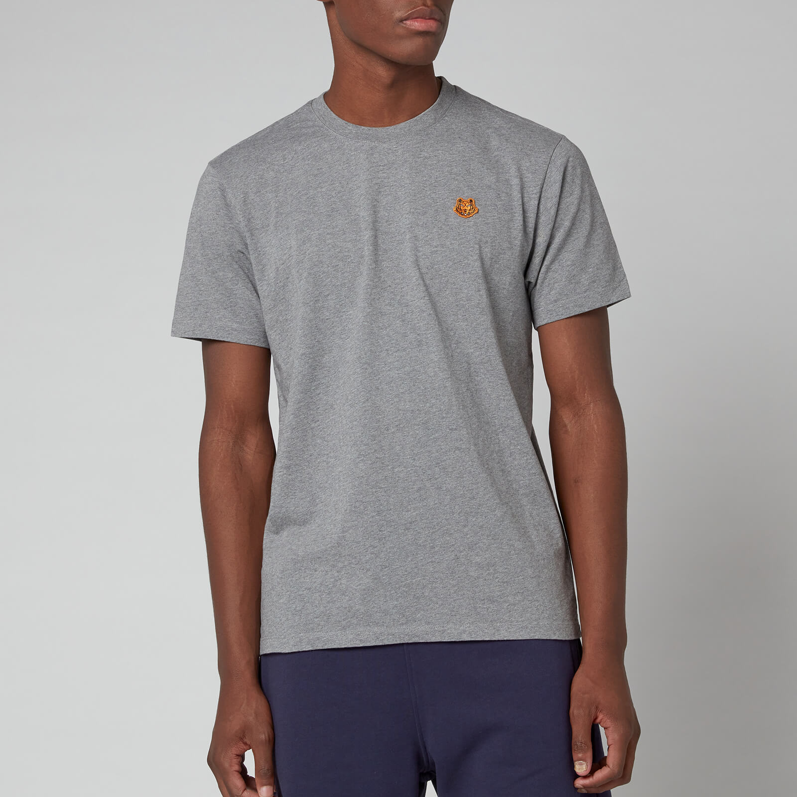 KENZO Men's Tiger Crest Classic T-Shirt - Dove Grey - S