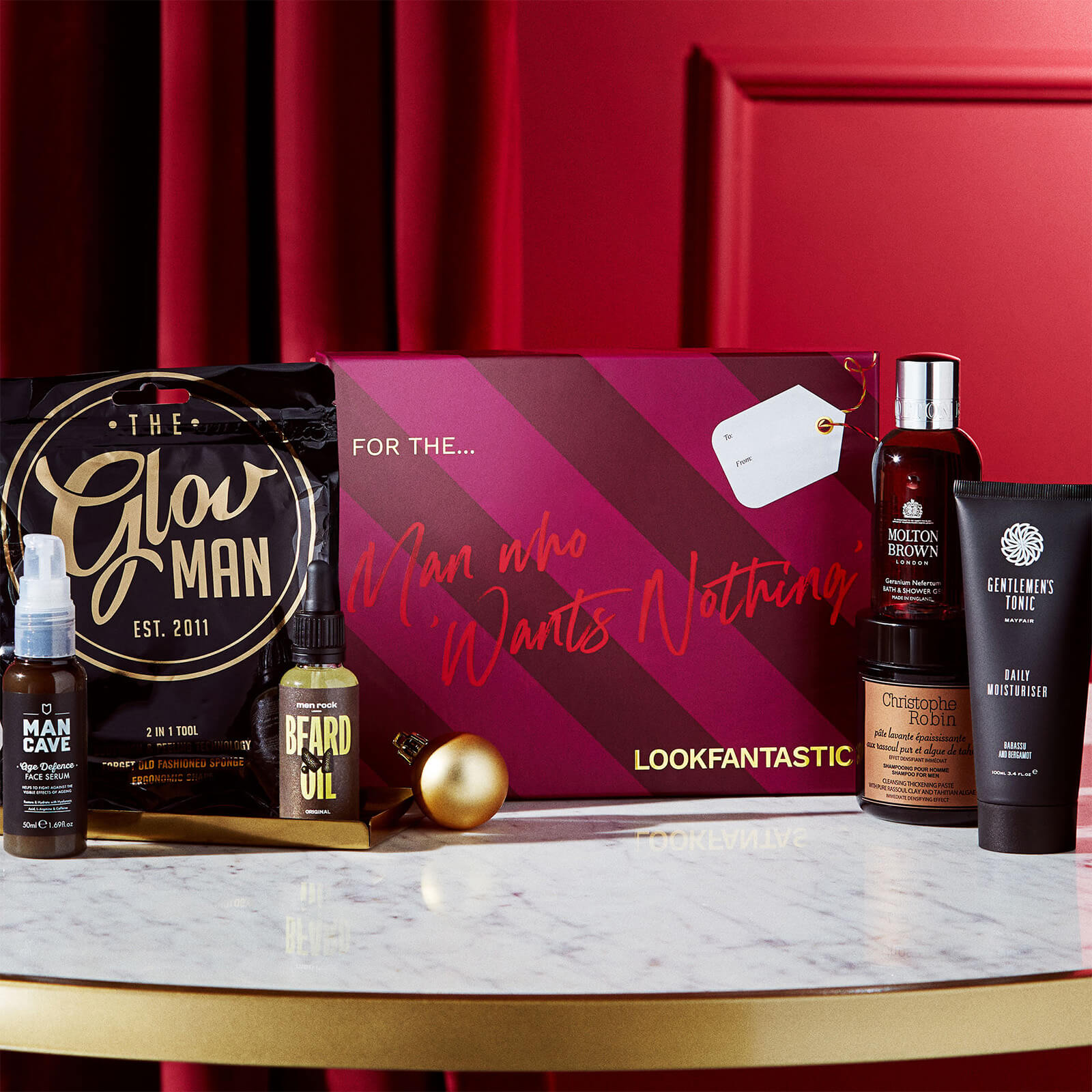 LOOKFANTASTIC Gift Guide - The Man Beauty Box 2021