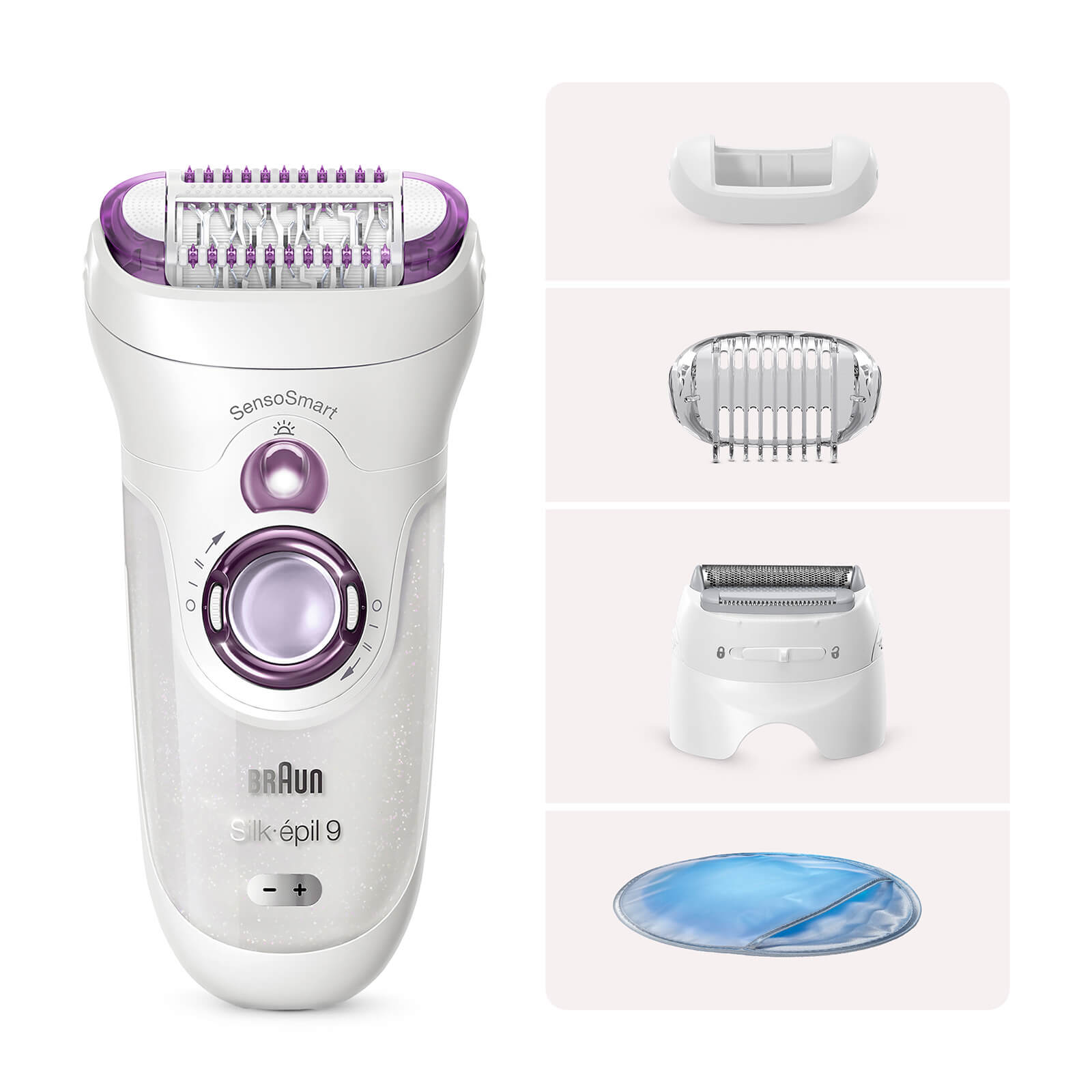 

Braun Silk-épil 9 Epilator with 3 extras and Cooling Glove