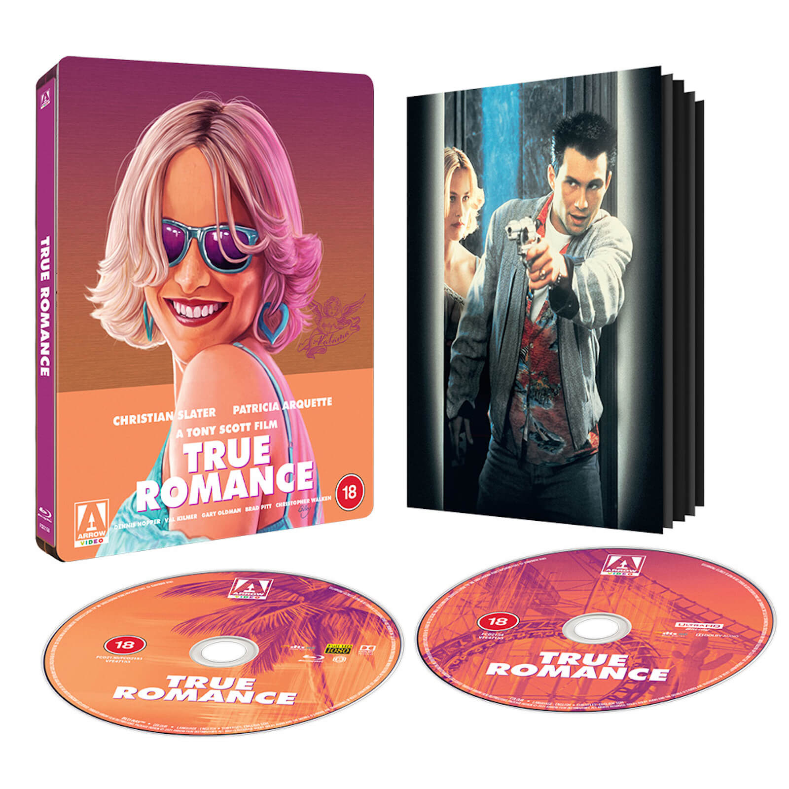 Arrow Video True romance - zavvi exclusive 4k ultra hd steelbook (includes blu-ray)