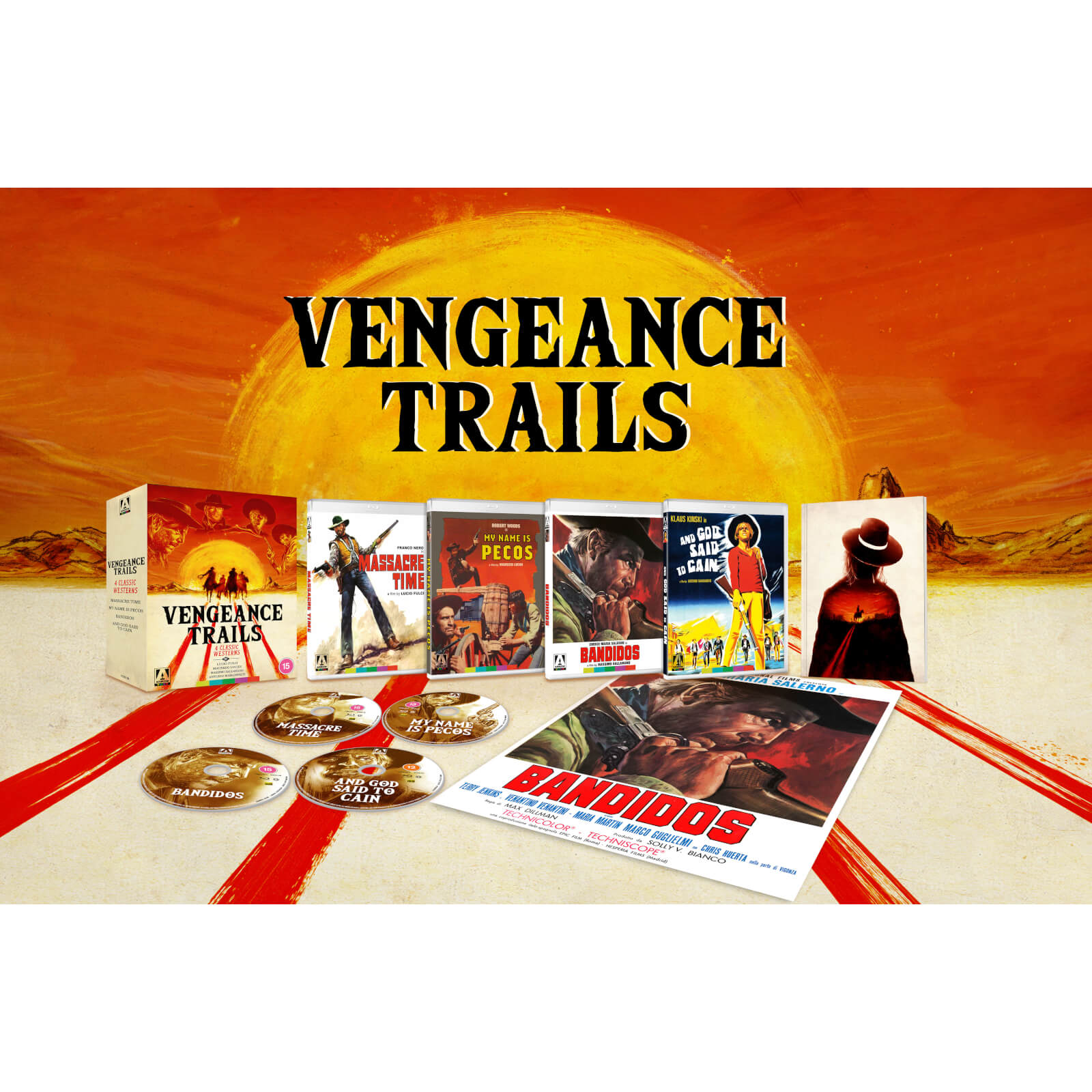 

Vengeance Trails : Quatre westerns classiques Édition limitée