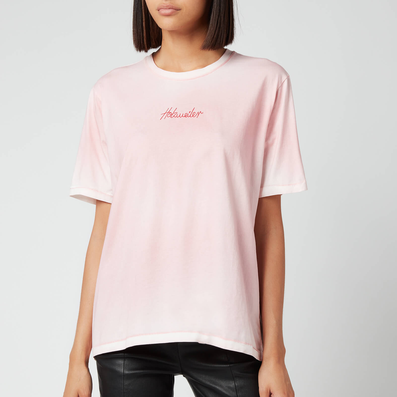 Holzweiler Women's Kjerag Spray T-Shirt - Light Pink - S