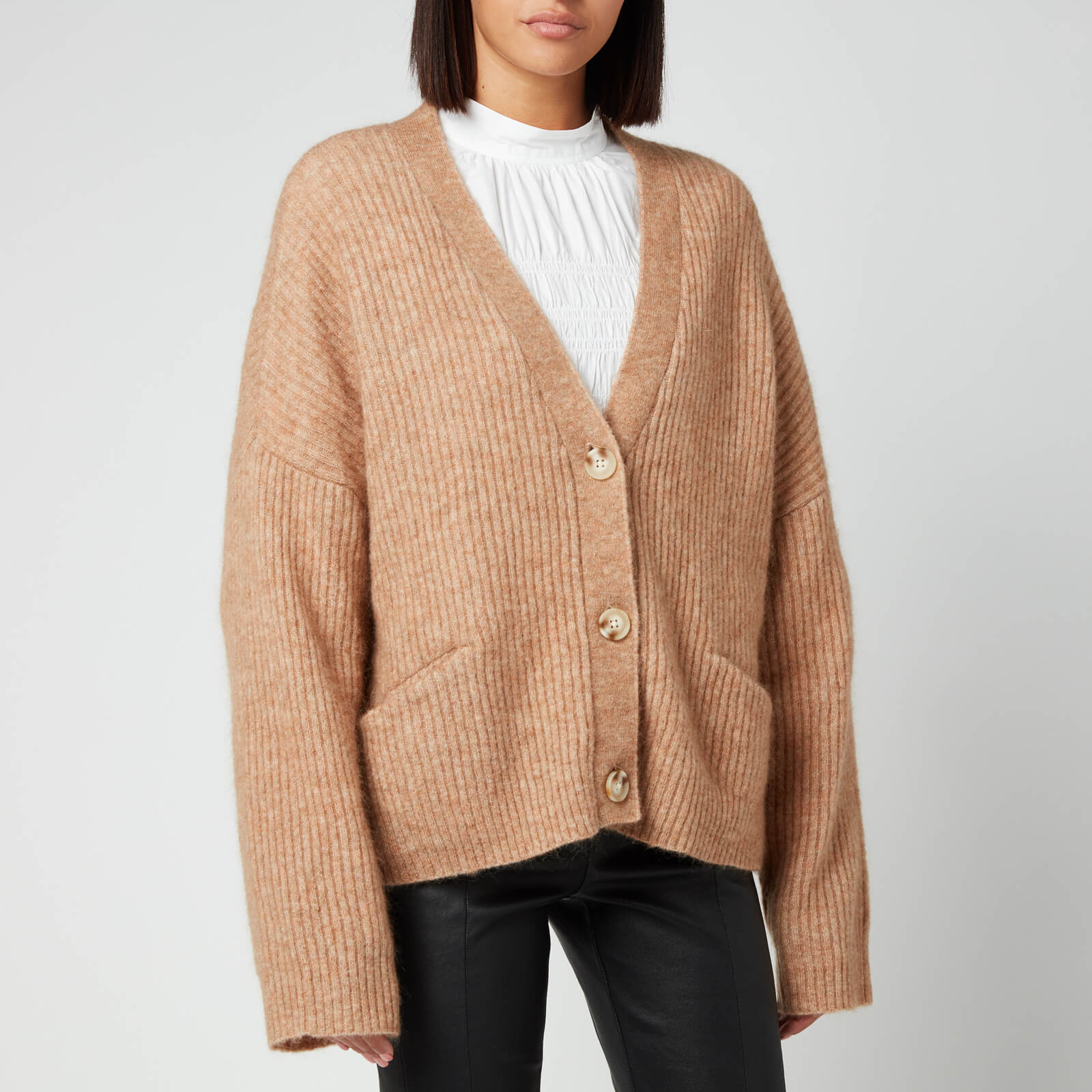 Holzweiler Women's Drive Knitted Cardigan - Camel - S