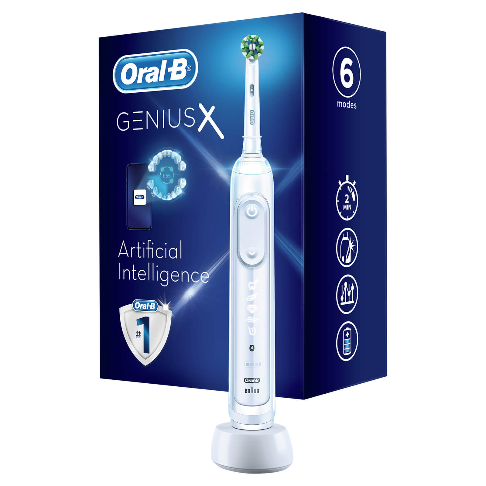 Oral-B Genius X White Electric Toothbrush - Toothbrush