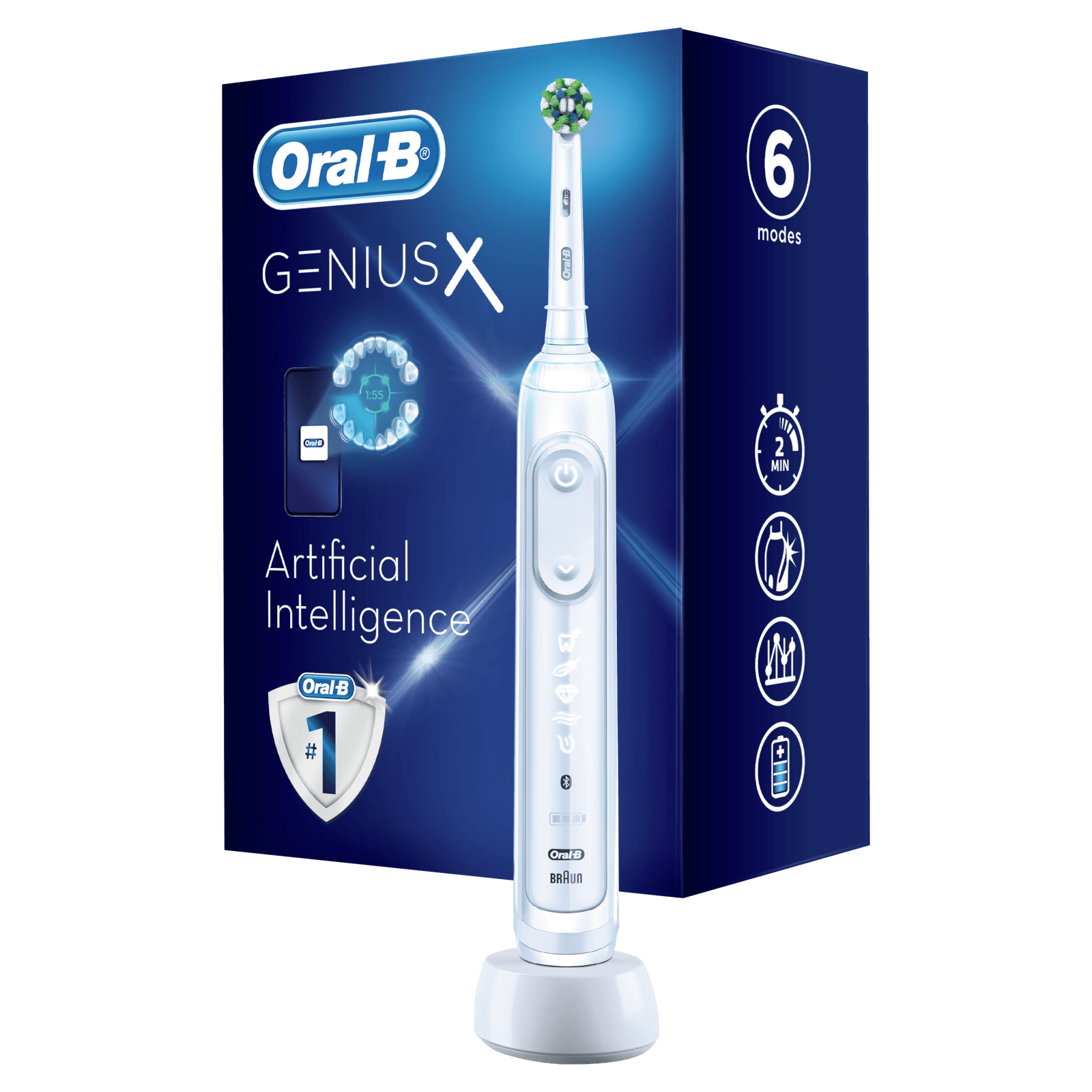 Oral-B Genius X White Electric Toothbrush - Toothbrush