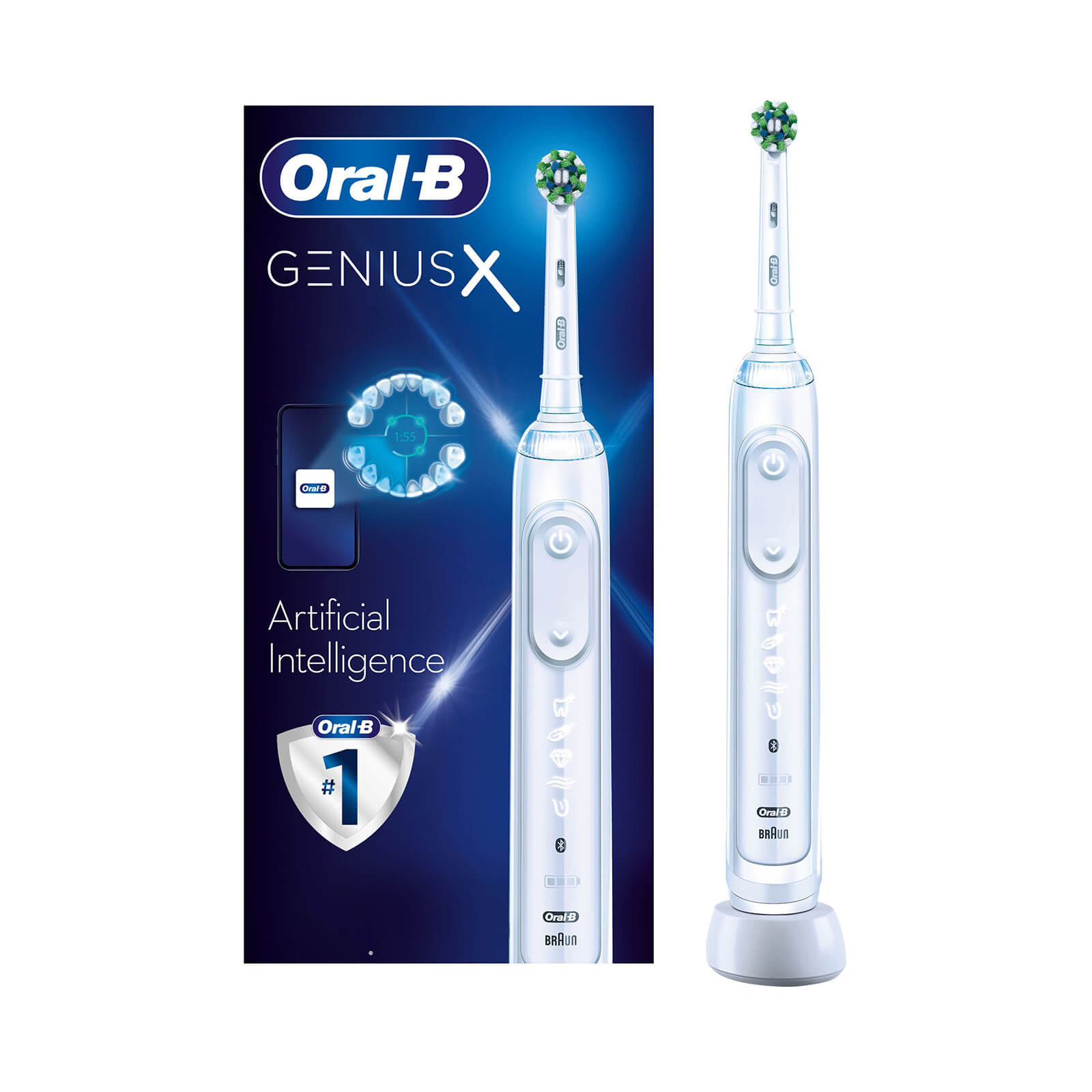Oral B Genius X White Electric Toothbrush - Toothbrush