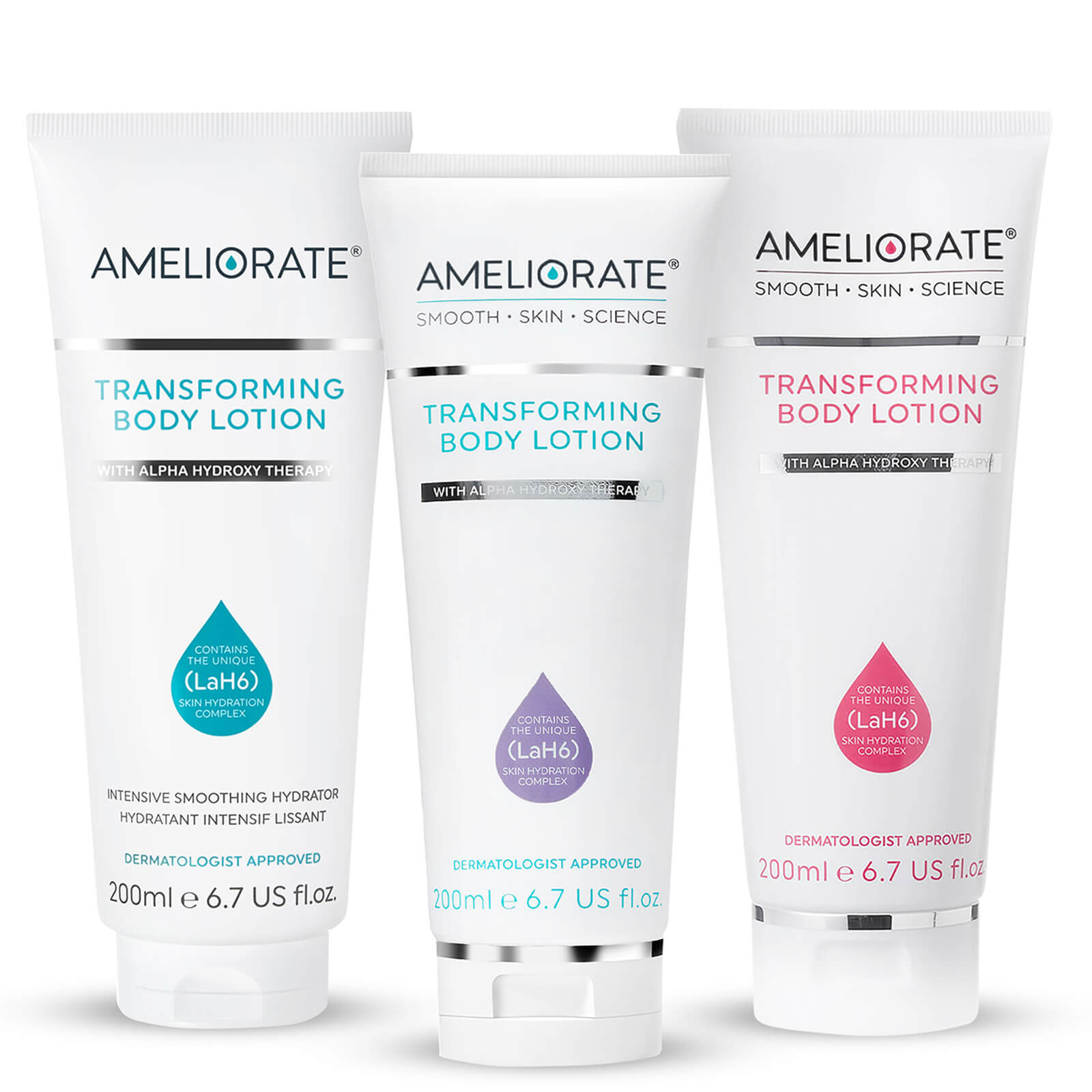 

Ameliorate Floral Transforming Body Lotion Trio