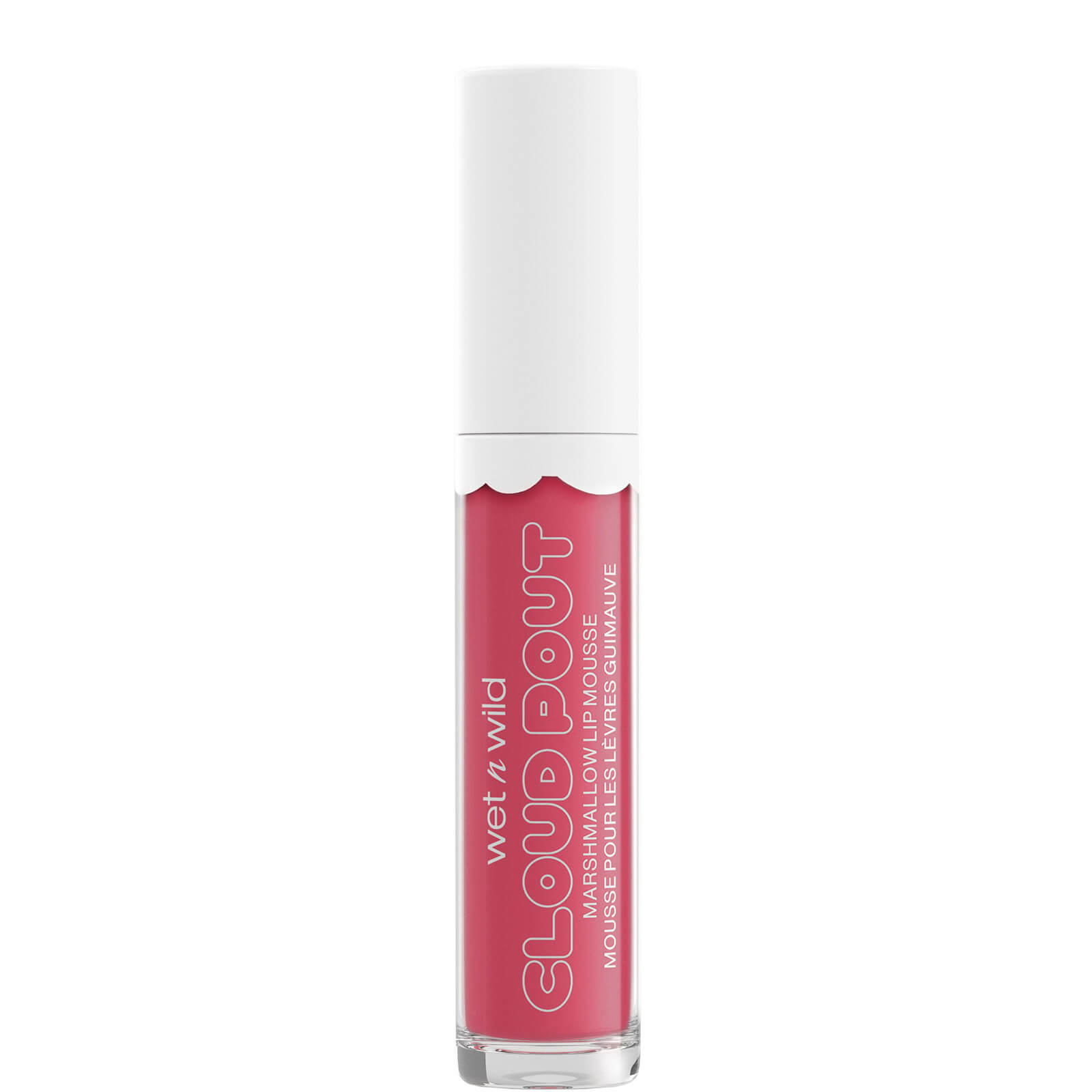 wet n wild Cloud Pout Marshmallow Lip Mousse 3ml (Various Shades) - Marsh To My Mallow