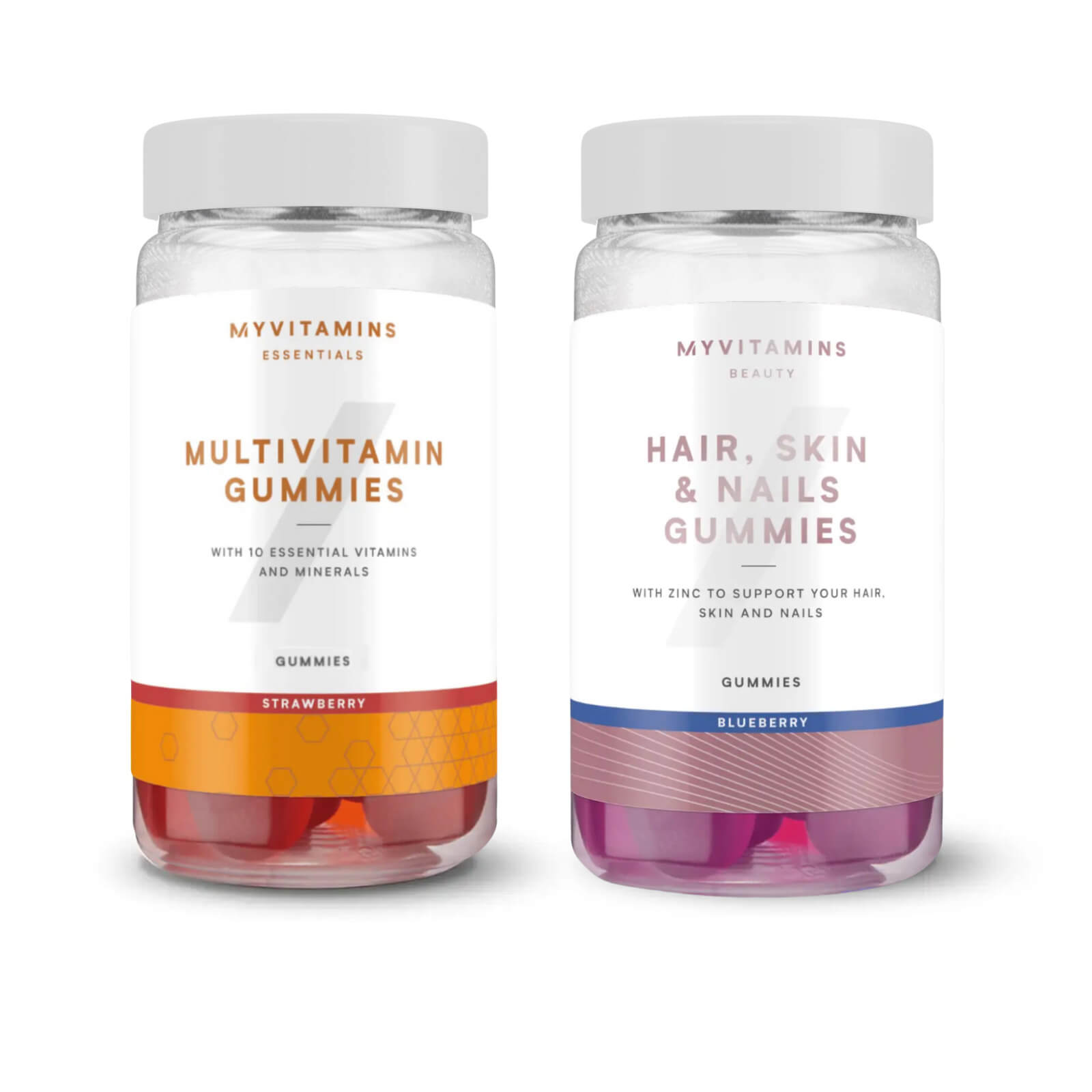 Myvitamins Gummy Bundle (Hair, Skin and Nail + Multivitamins)