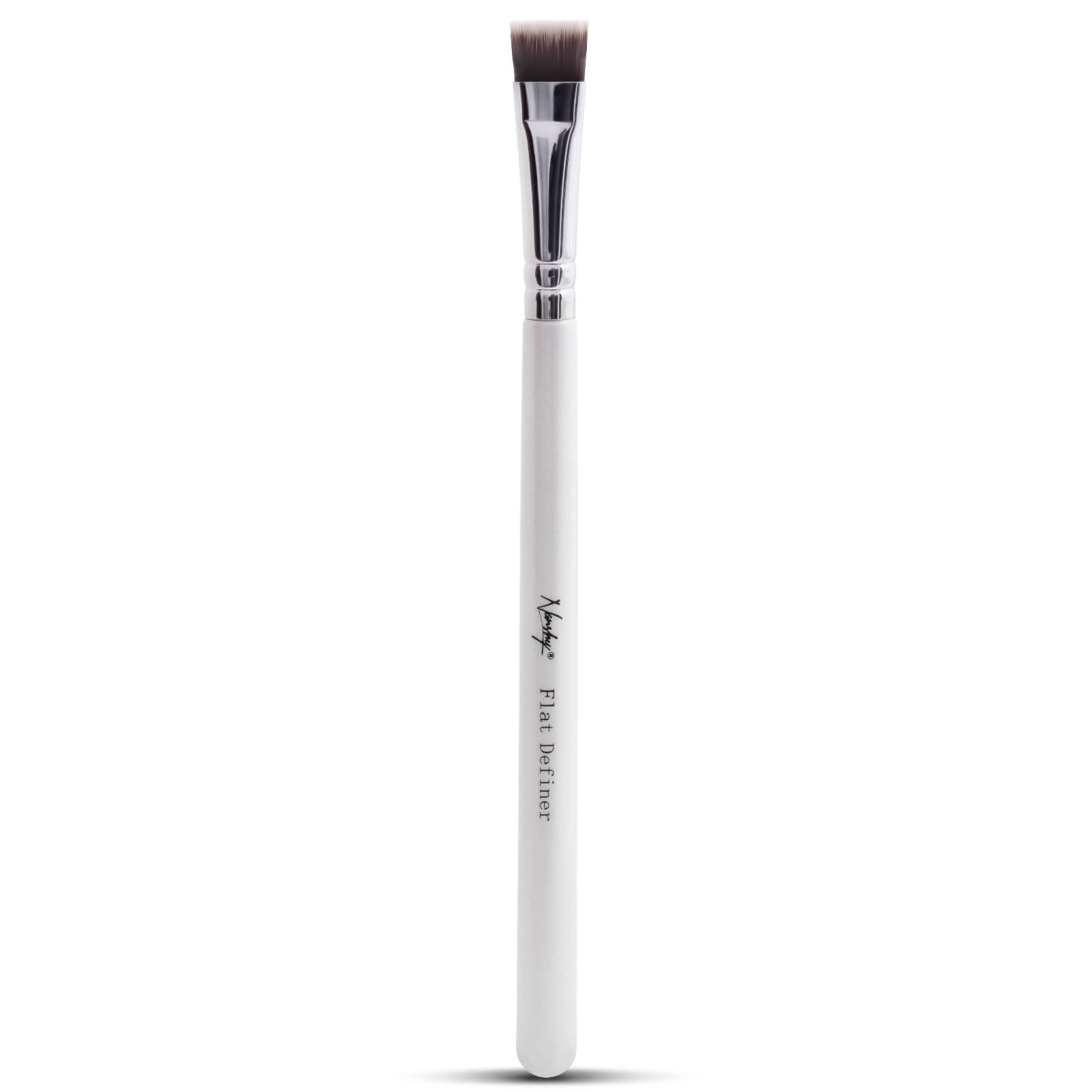 

Nanshy Flat Definer Brush - Pearlescent White