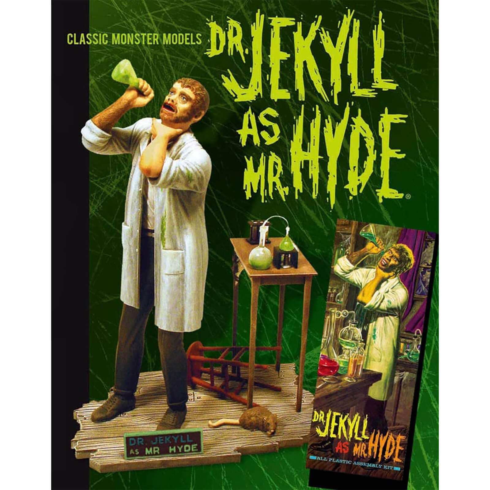 1:8 Dr. Jekyll as Mr. Hyde - Plastic Model Kit