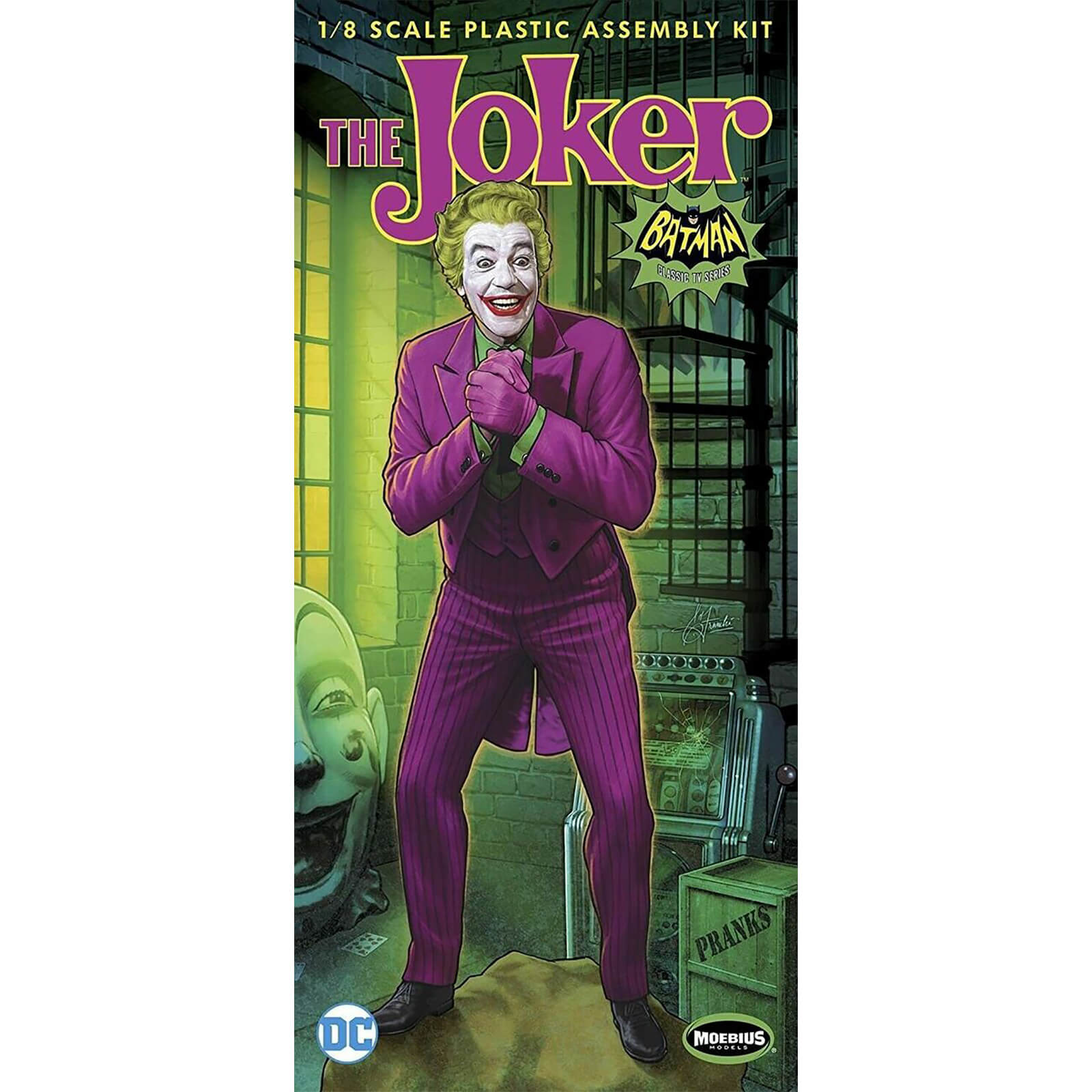 Maqueta de plástico 1:8 Cesar Romero como el Joker