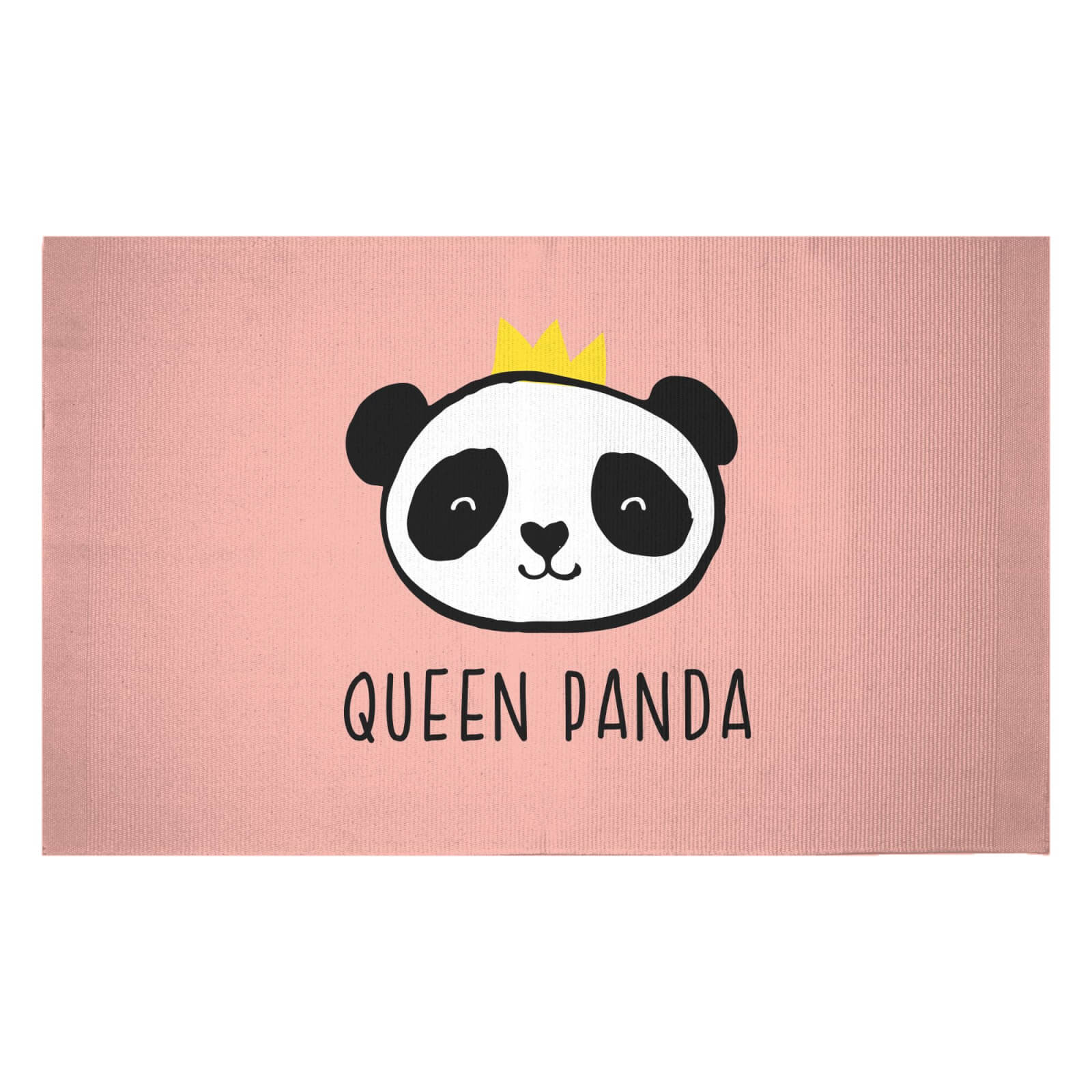Queen Panda Woven Rug - Small