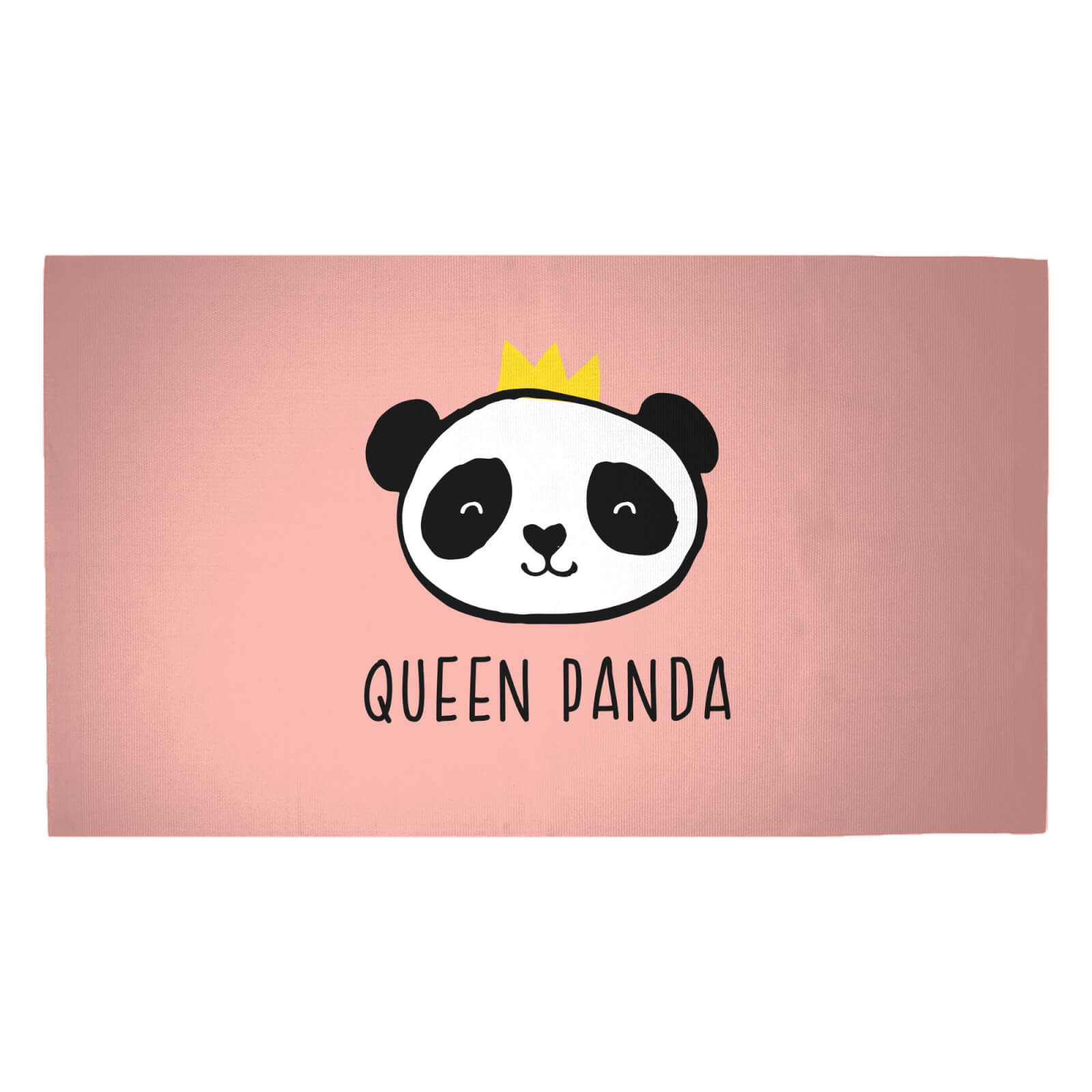 Queen Panda Woven Rug - Medium