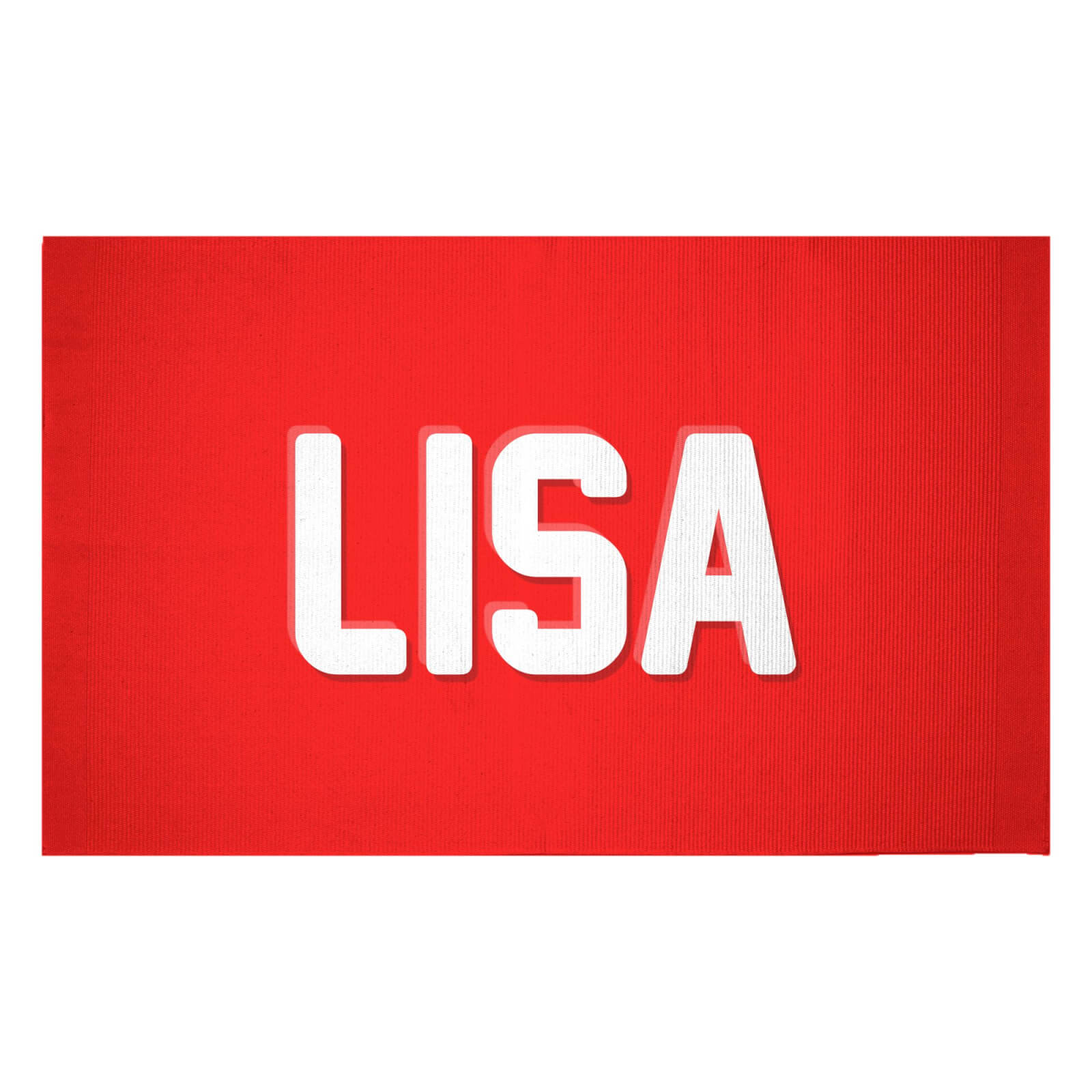 Embossed Lisa Woven Rug - Small