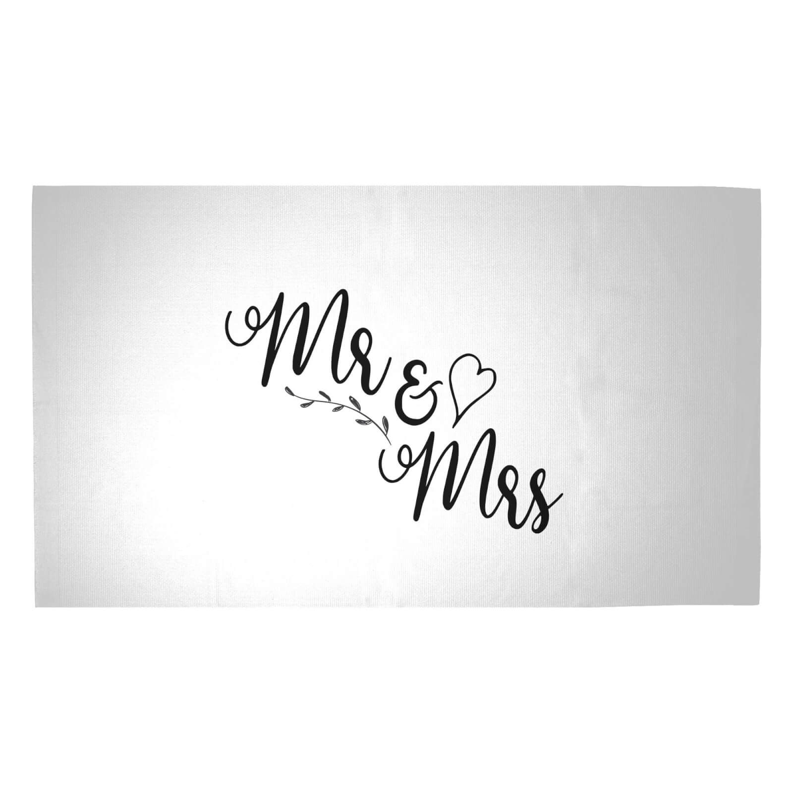 Mr & Mrs Woven Rug - Medium
