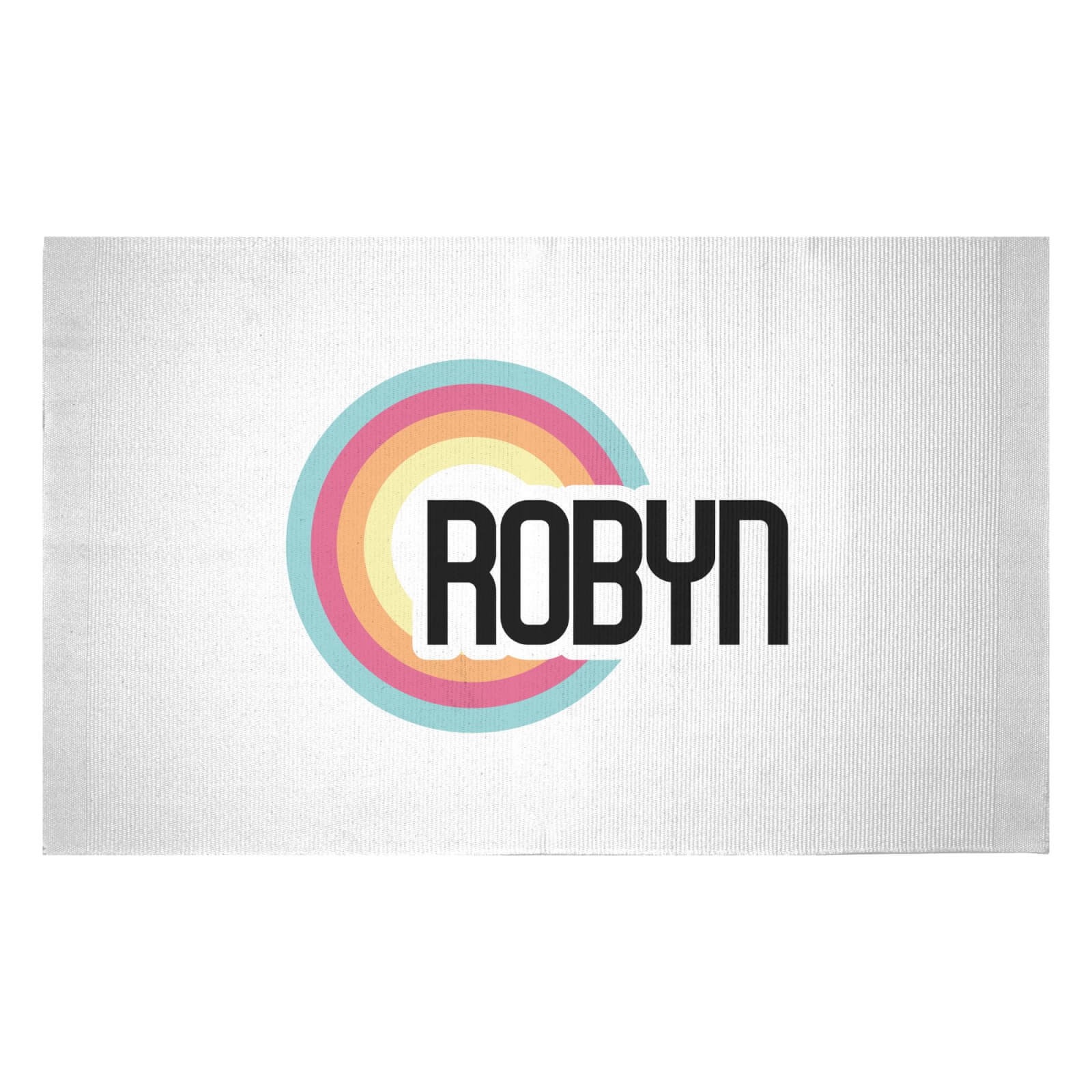 Robyn Rainbow Woven Rug - Small
