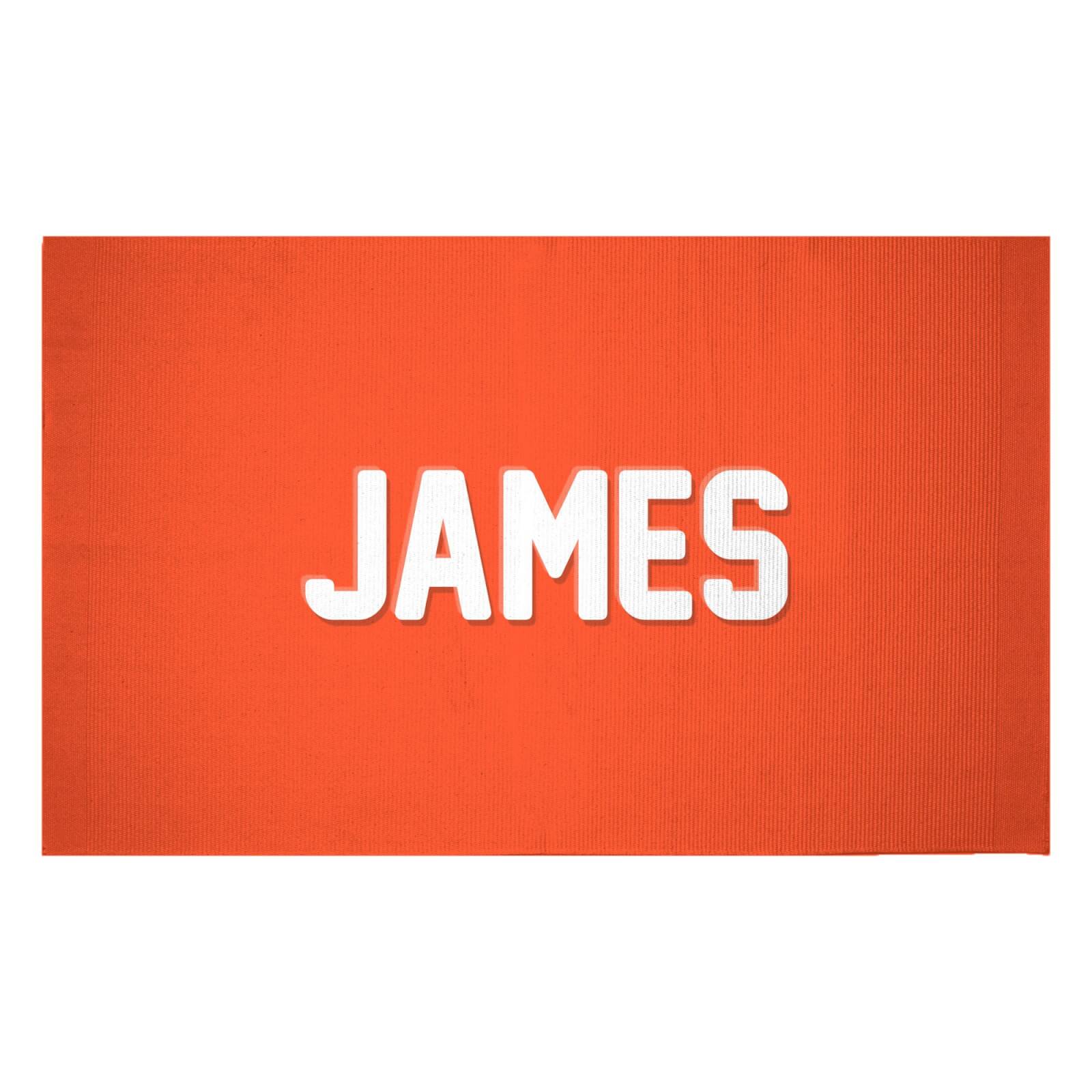 Embossed James Woven Rug - Small