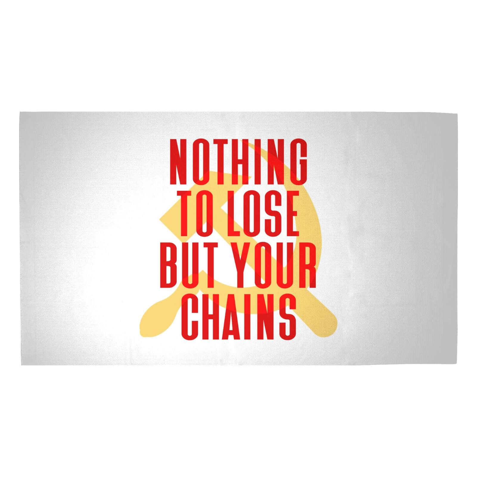 Nothing To Lose But Your Chains Woven Rug - Medium