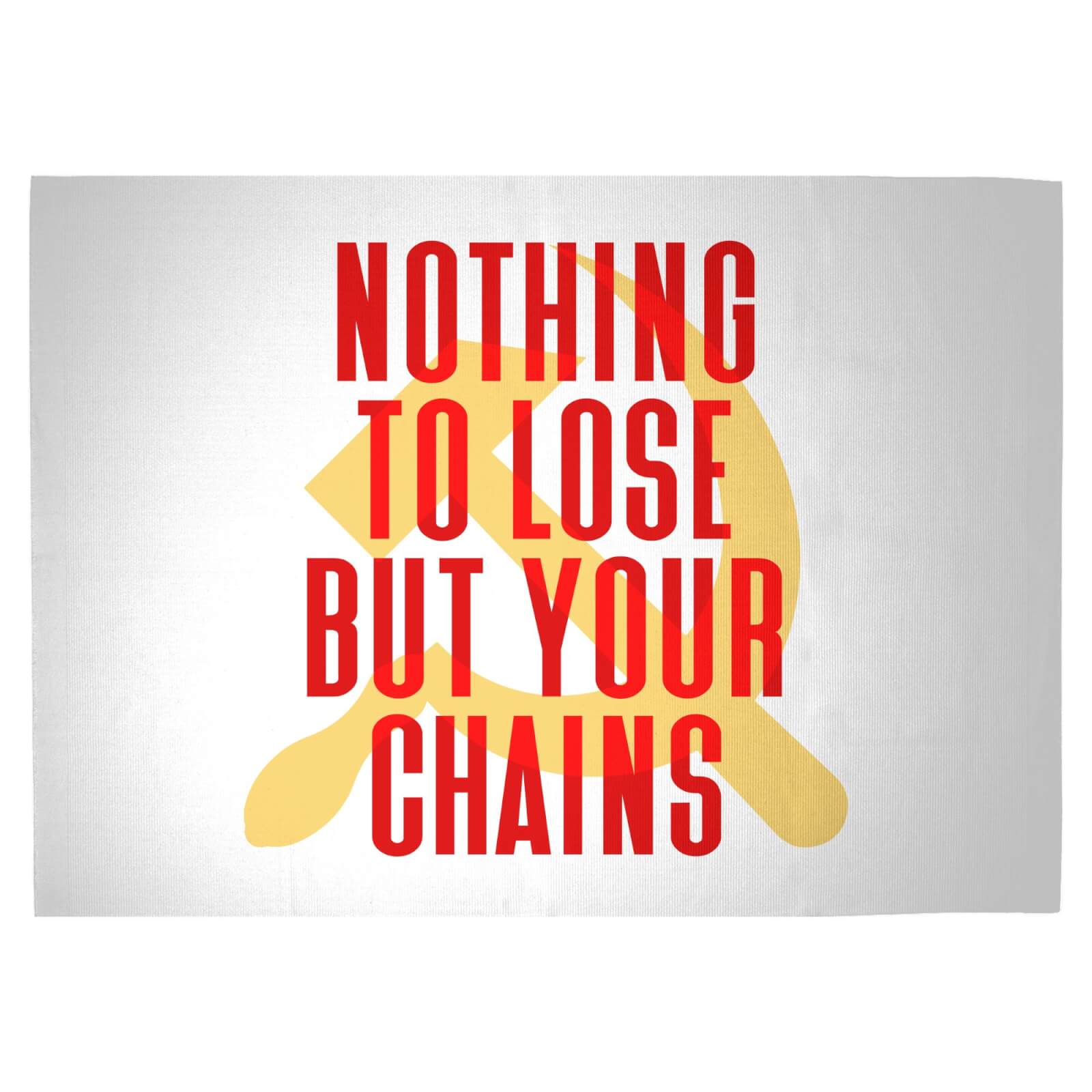 Nothing To Lose But Your Chains Woven Rug - Large