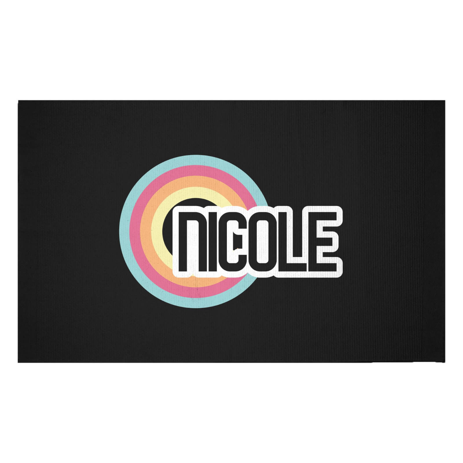 Nicole Rainbow Woven Rug - Small