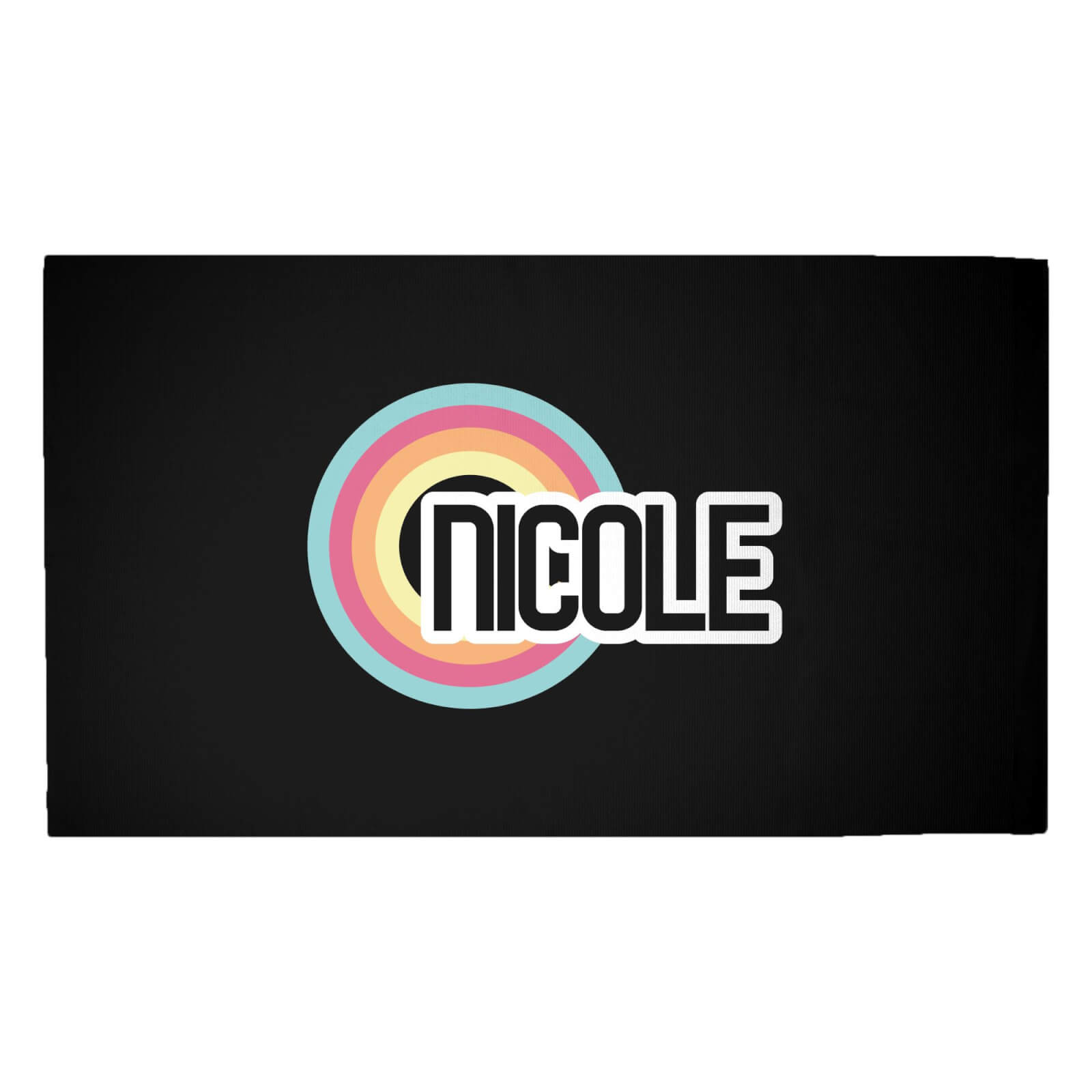 Nicole Rainbow Woven Rug - Medium