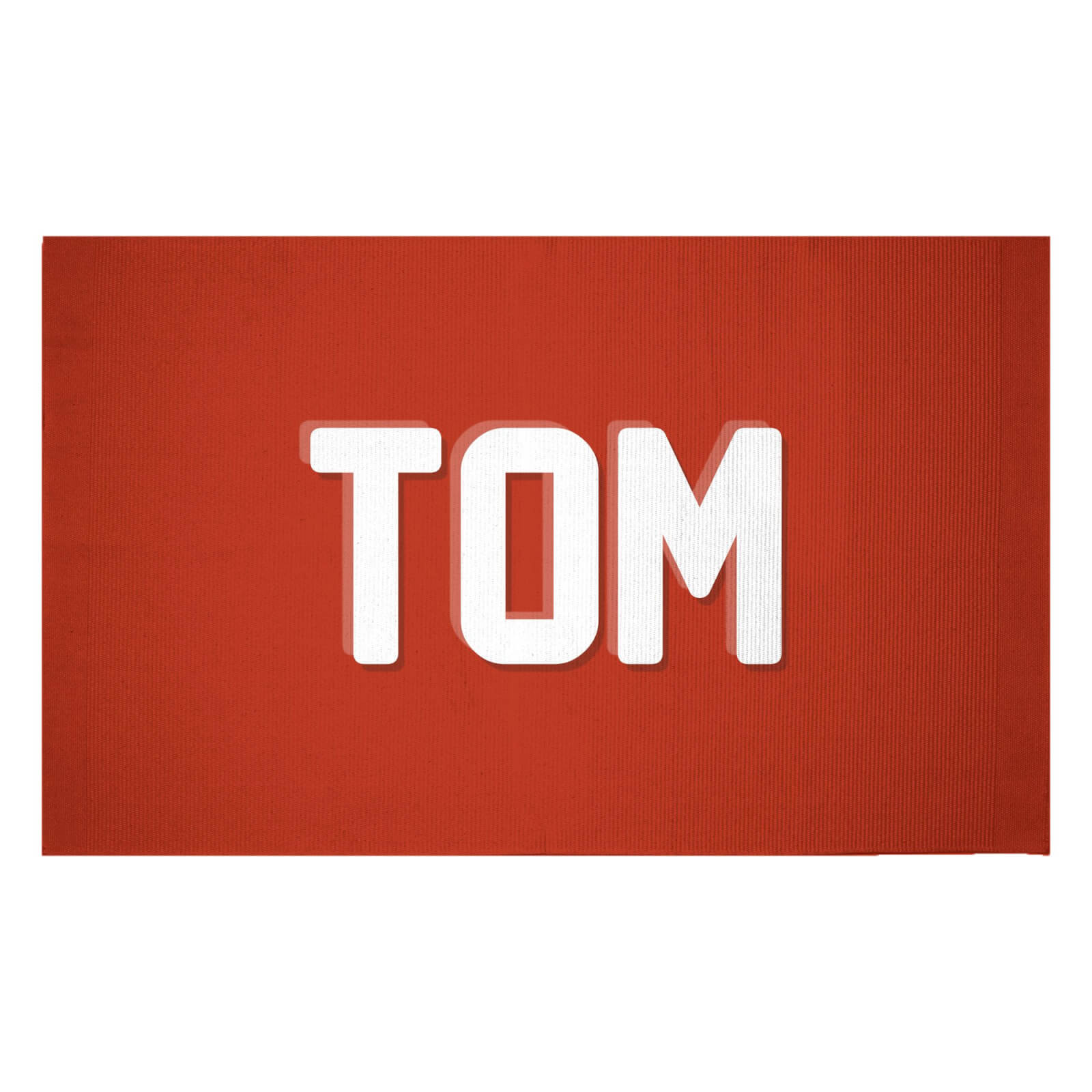 Embossed Tom Woven Rug - Small