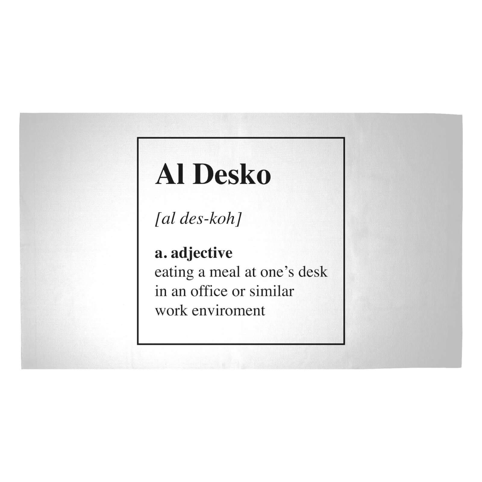Al Desko Definition Woven Rug - Medium