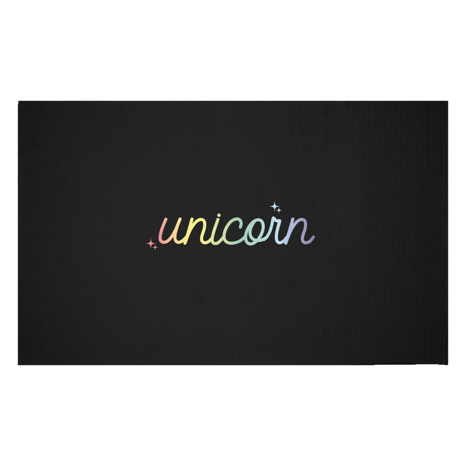 Be A Unicorn In A Field Of Horses Woven Rug - Small
