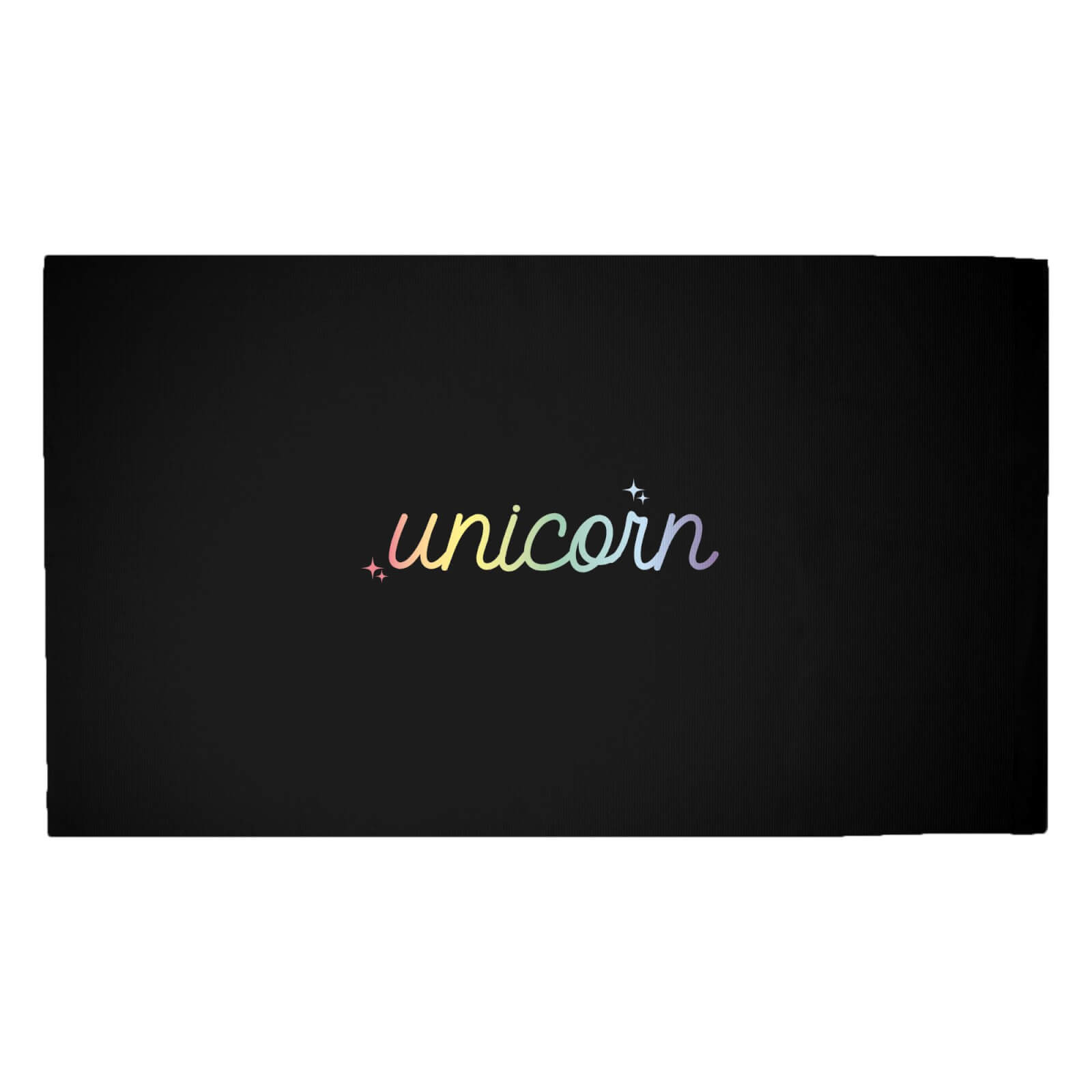 Be A Unicorn In A Field Of Horses Woven Rug - Medium