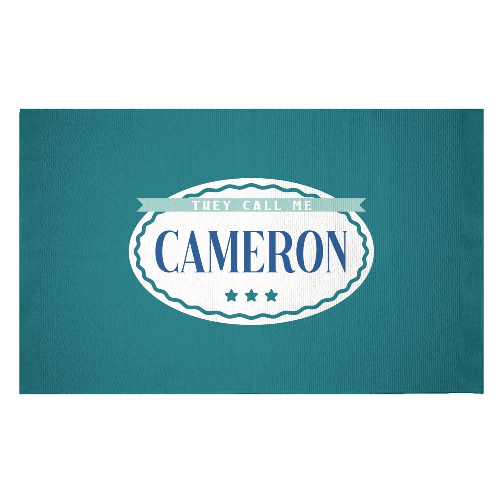 They Call Me Cameron Woven Rug - Small