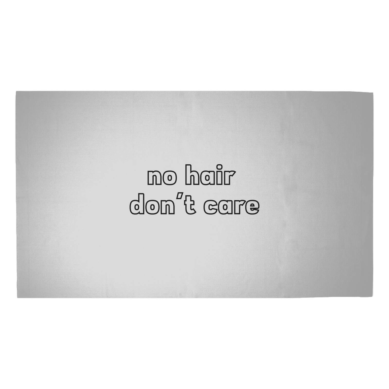 No Hair, Don't Care Woven Rug - Medium