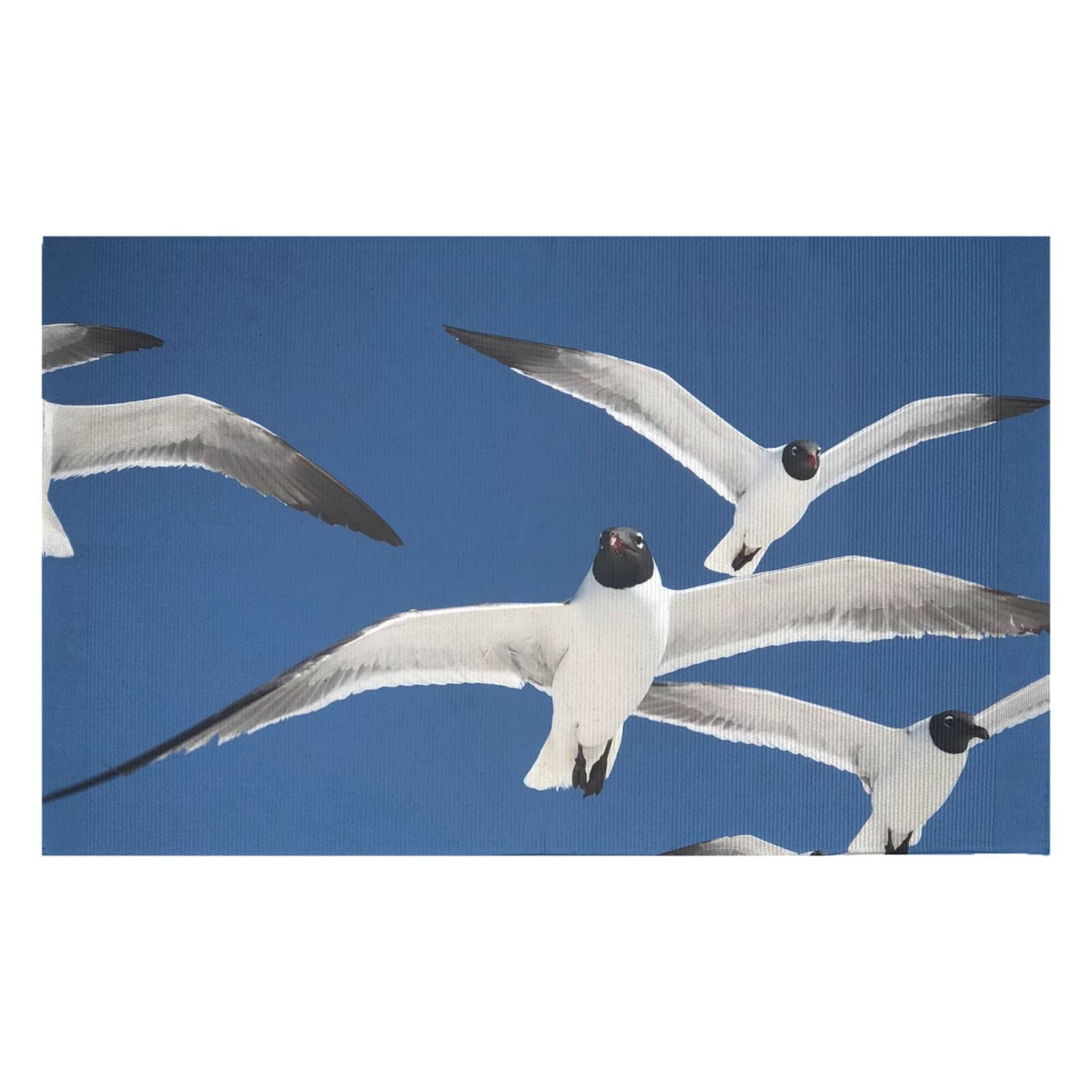 Seagulls Woven Rug - Small