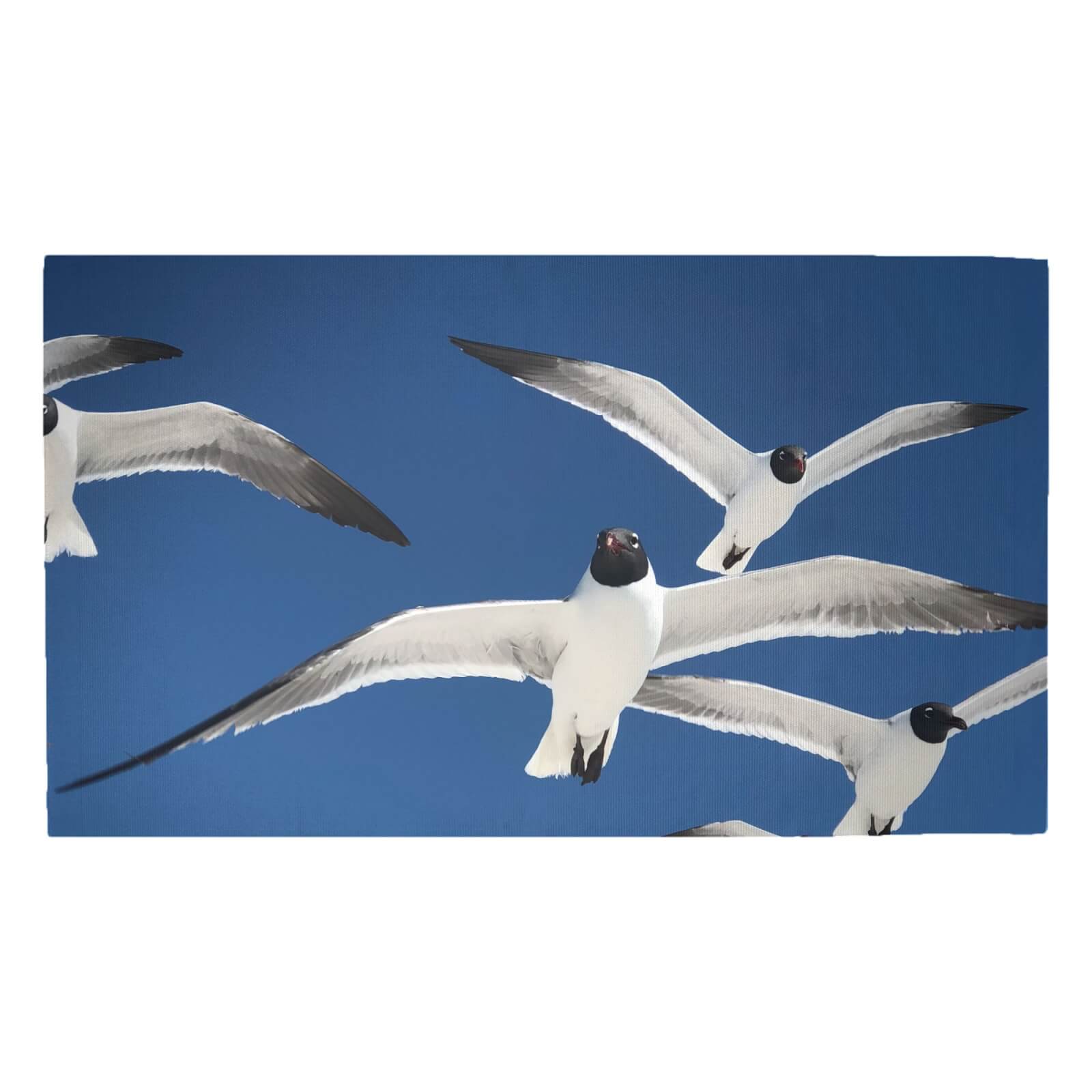 Seagulls Woven Rug - Medium