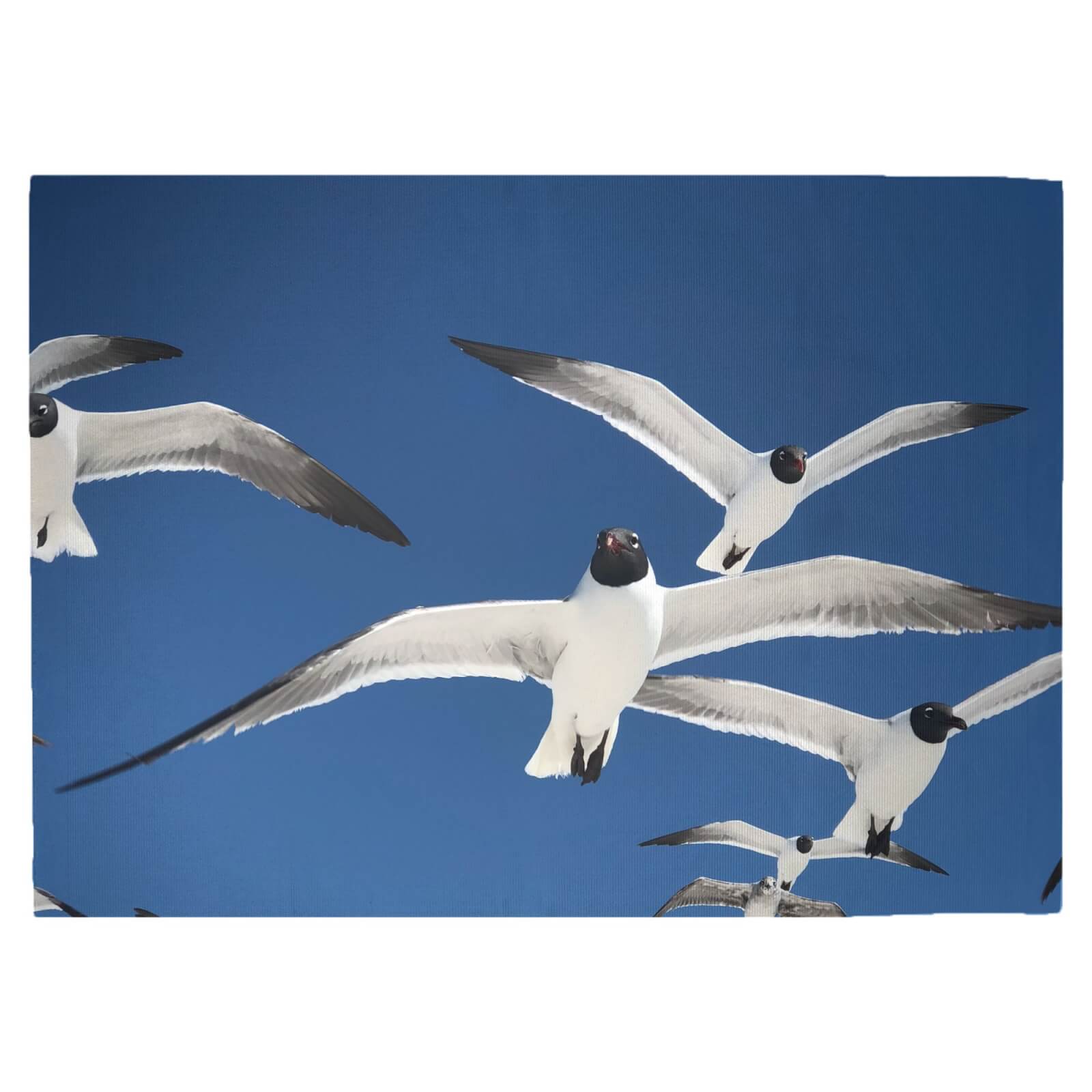 Seagulls Woven Rug - Large