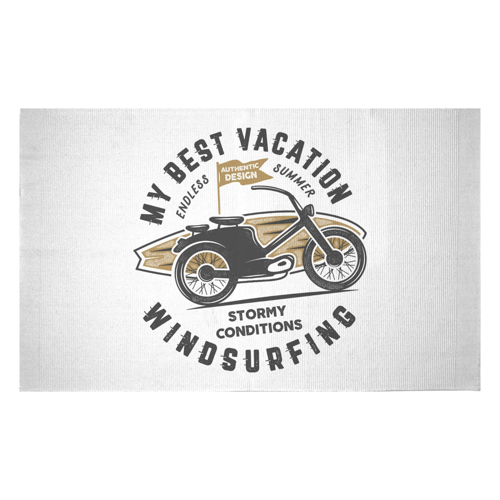 My Best Vacation Woven Rug - Small