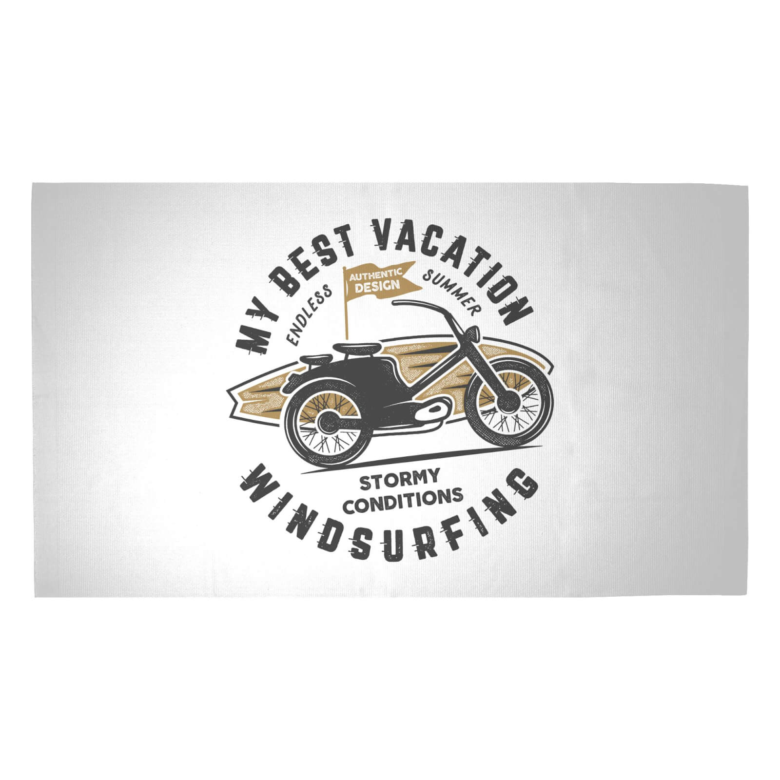 My Best Vacation Woven Rug - Medium
