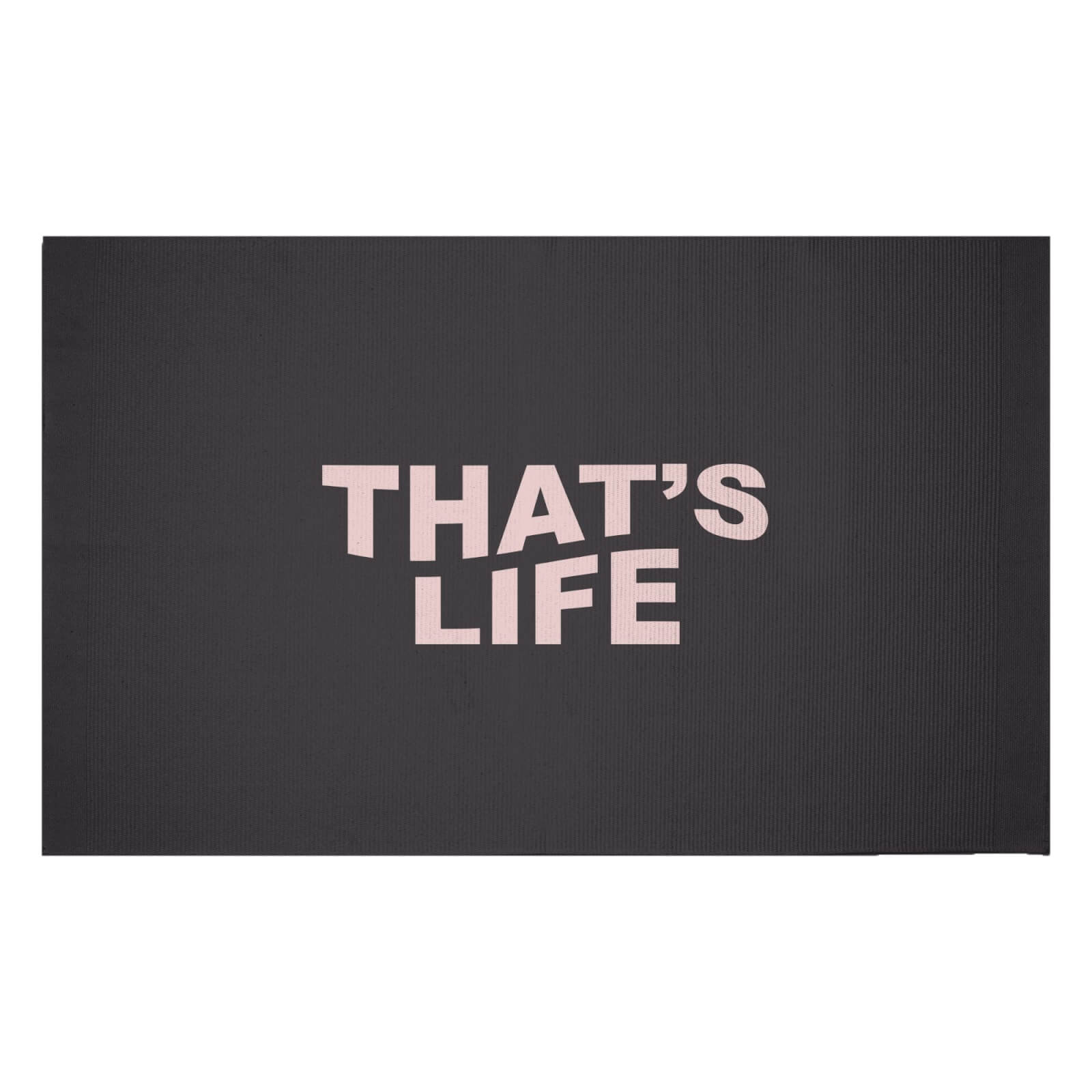 That's Life Woven Rug - Small