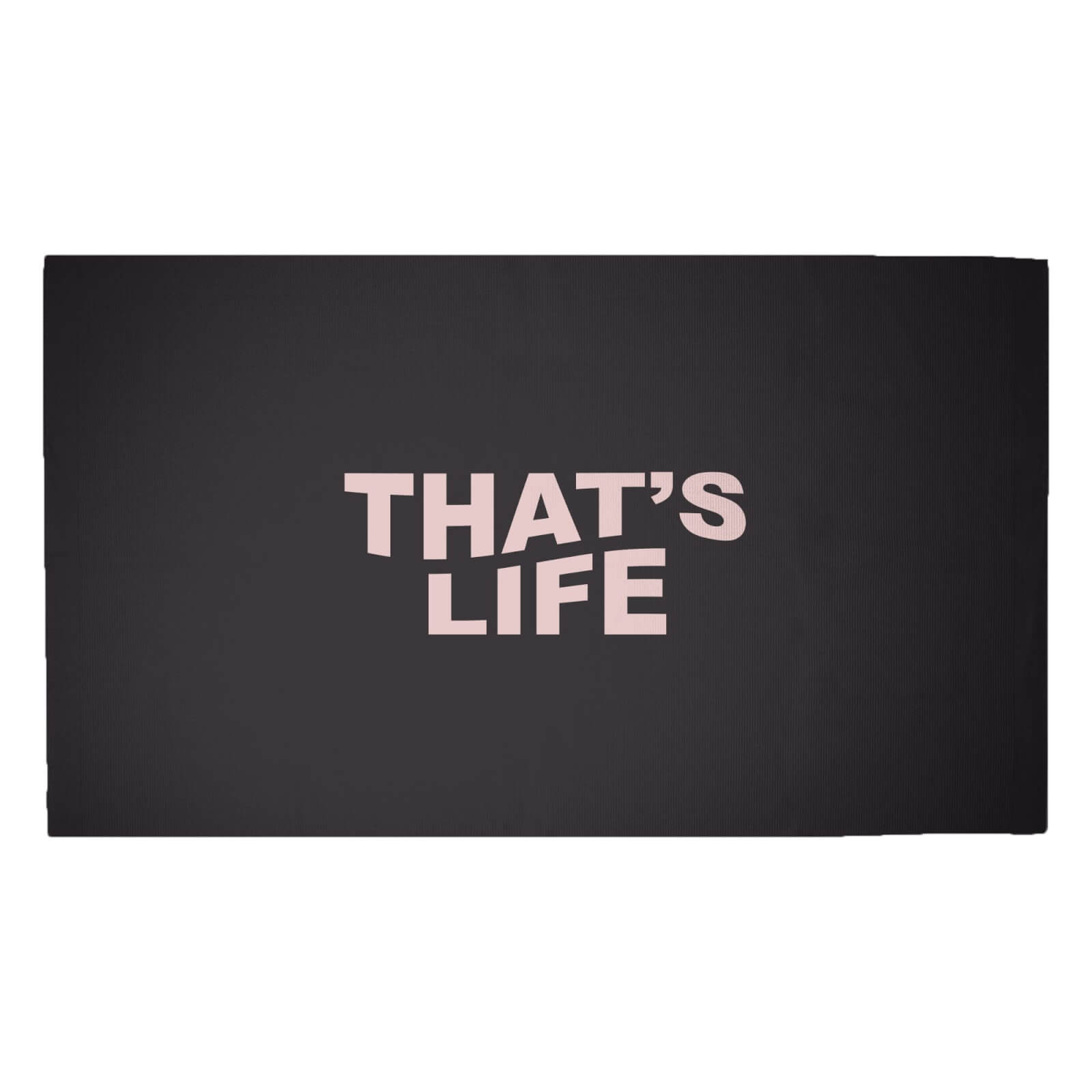 That's Life Woven Rug - Medium
