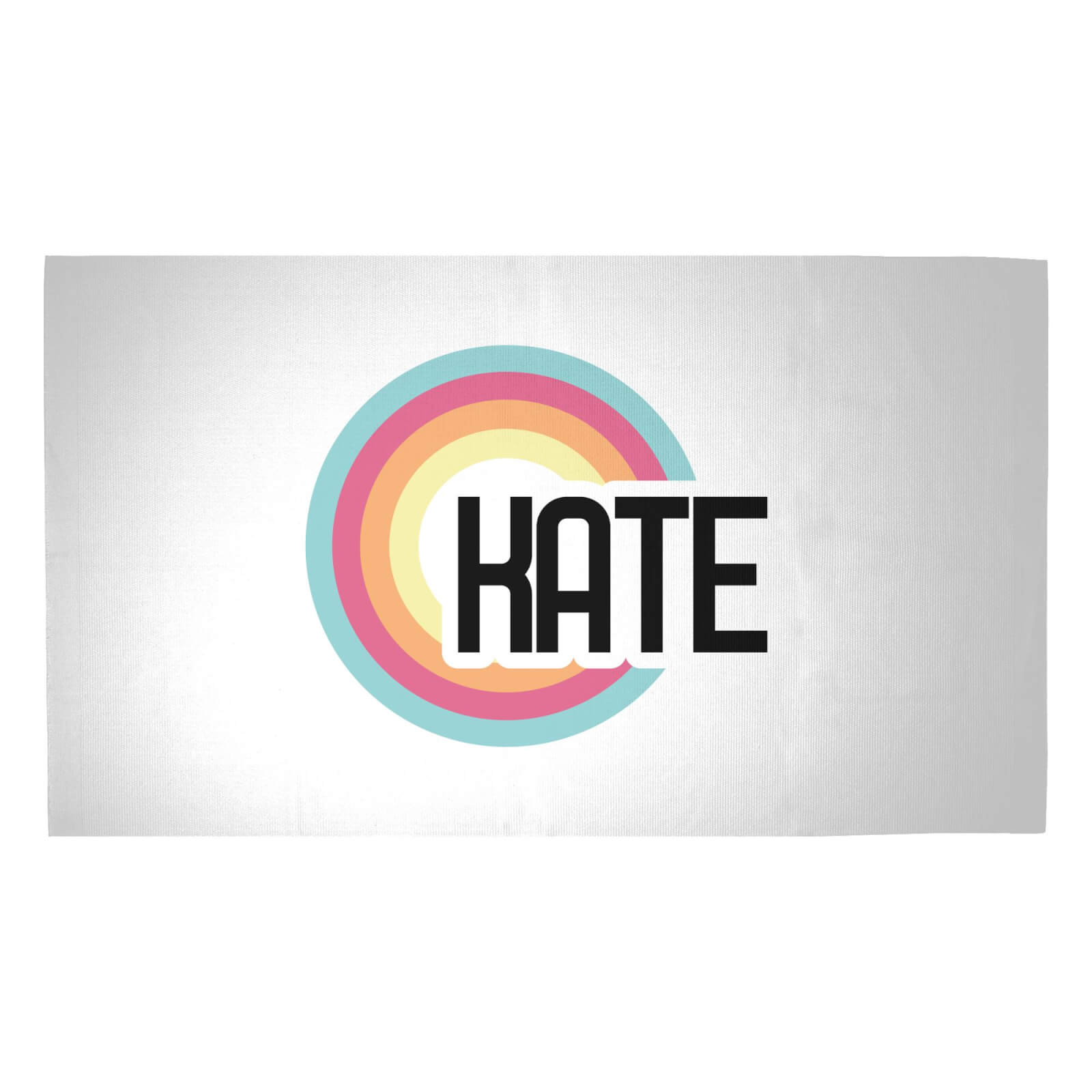 Kate Rainbow Woven Rug - Medium